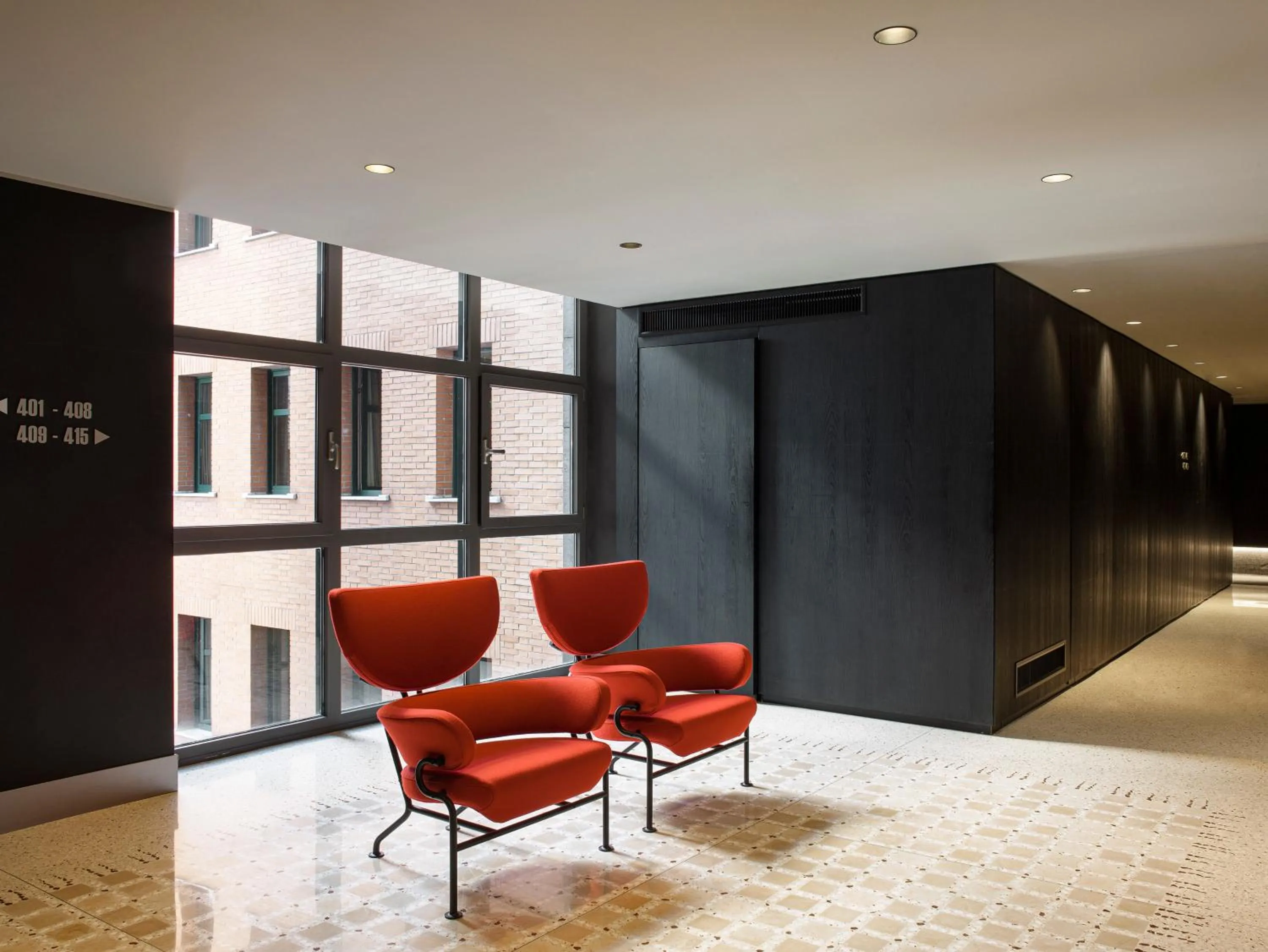 Seating area in ME Milan Il Duca