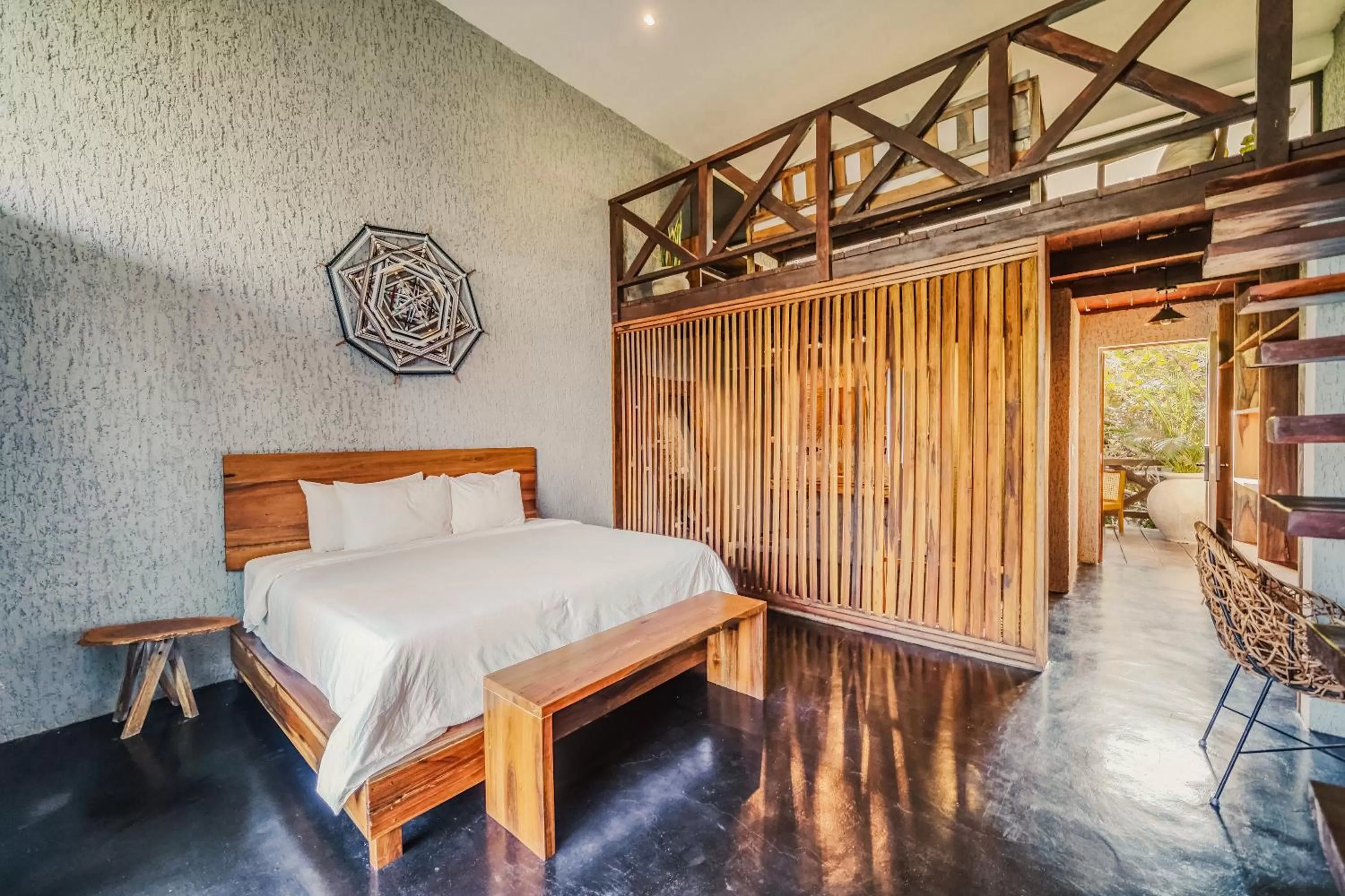 Bedroom, Bed in Hotelito Azul