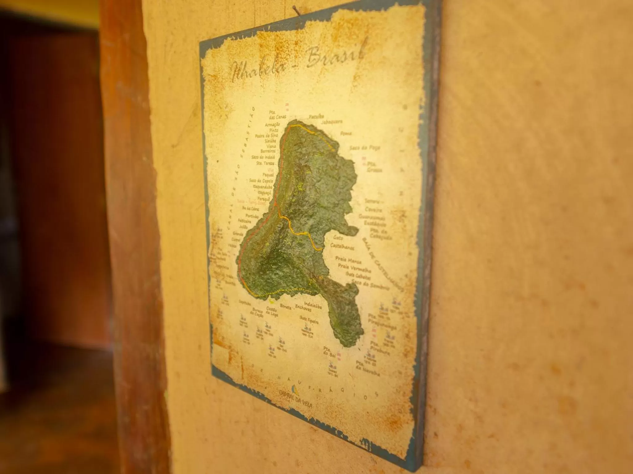 Decorative detail in Pousada da Rosa