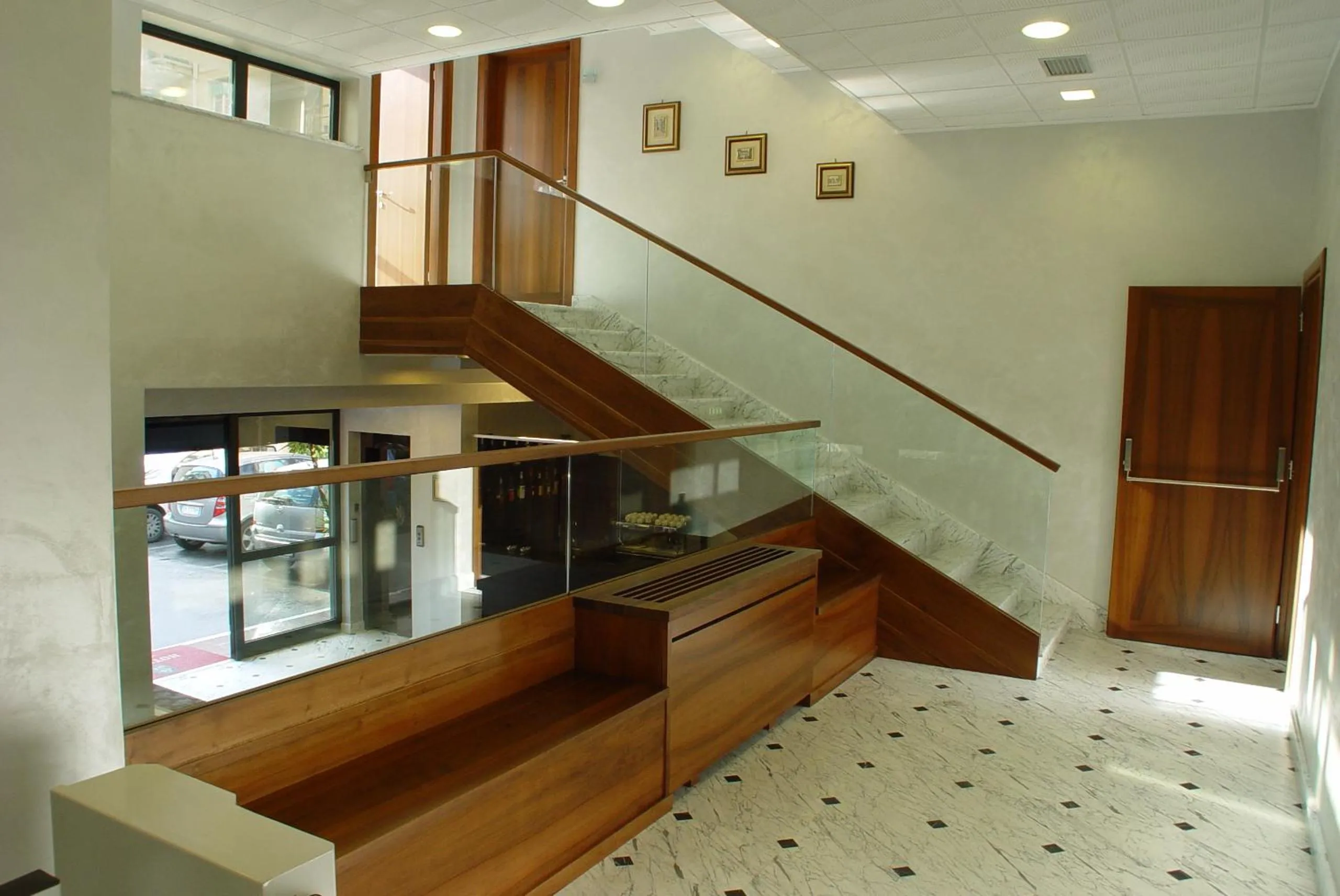 Decorative detail in Hotel Iris