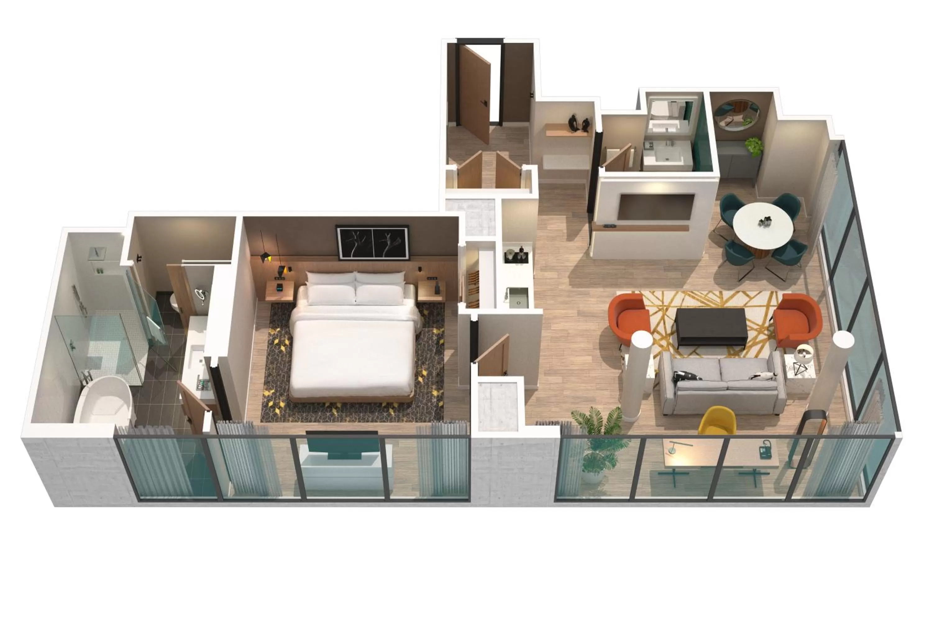 Bedroom in Humaniti Hotel Montreal, Autograph Collection