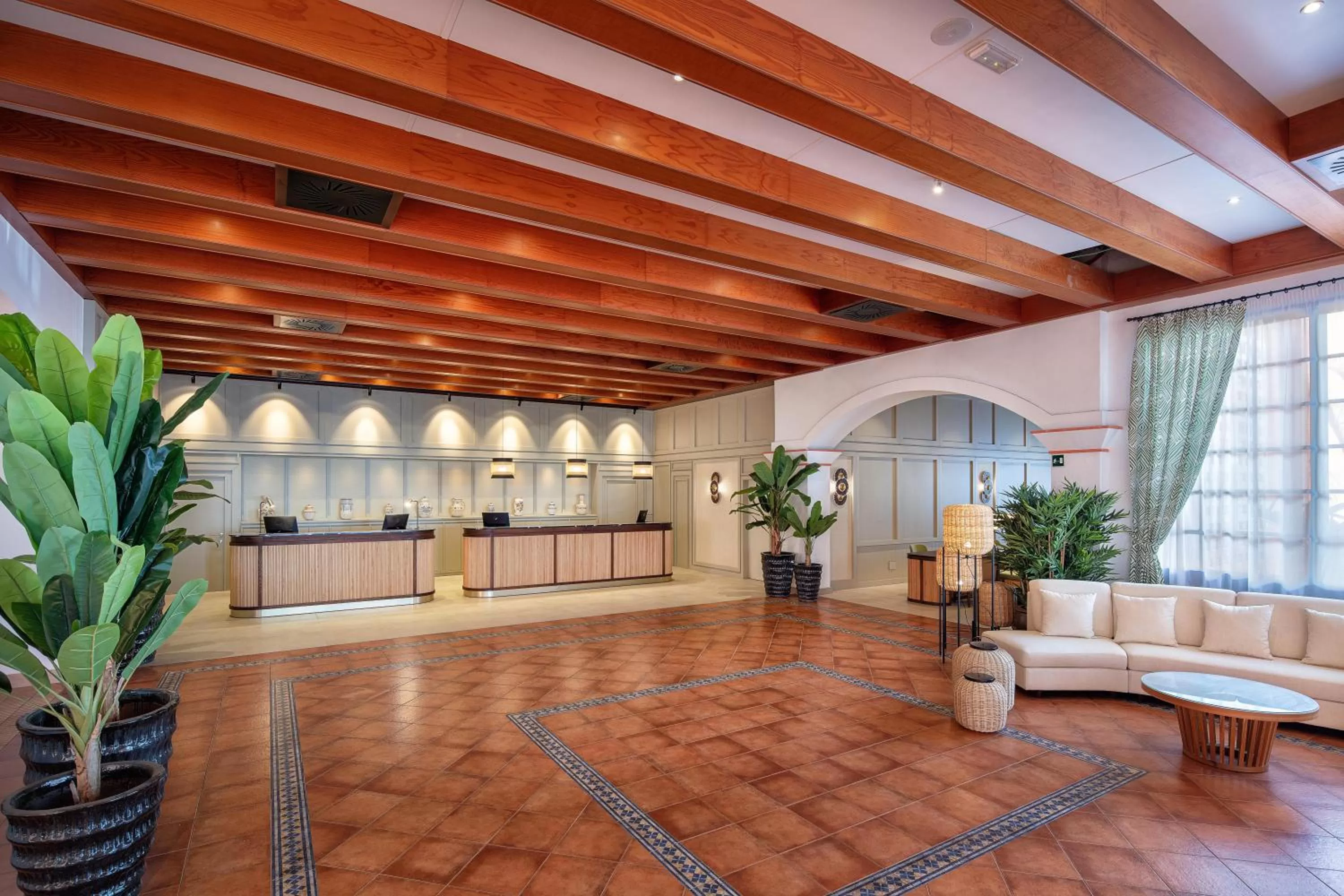 Lobby or reception in La Palma Princess