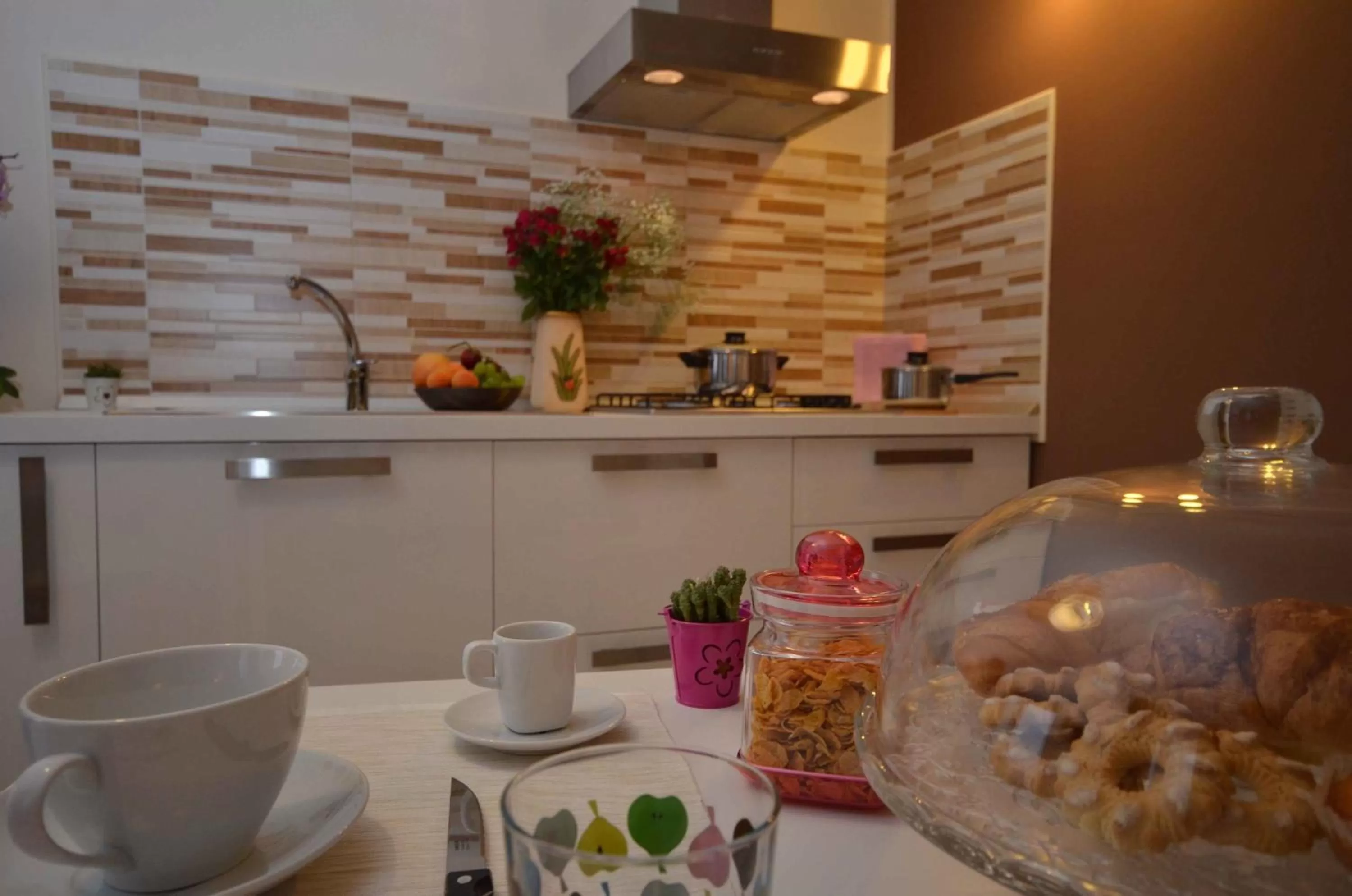 Kitchen or kitchenette, Kitchen/Kitchenette in B&B La Dimora di Iside