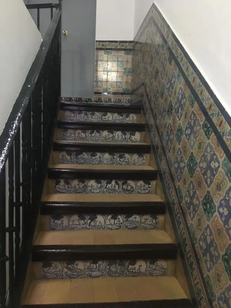 Lobby or reception in Hostal Alcobia