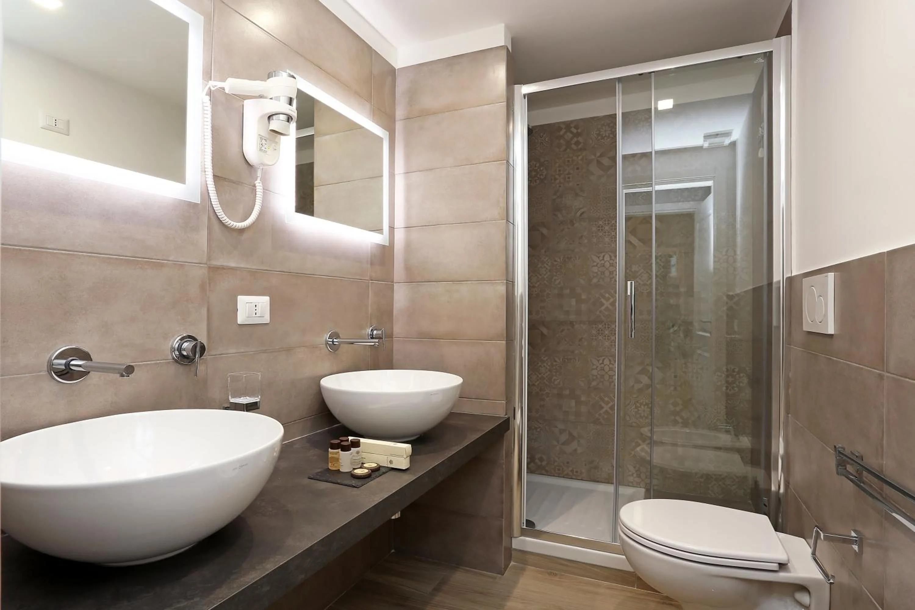 Bathroom in Capricci Romani