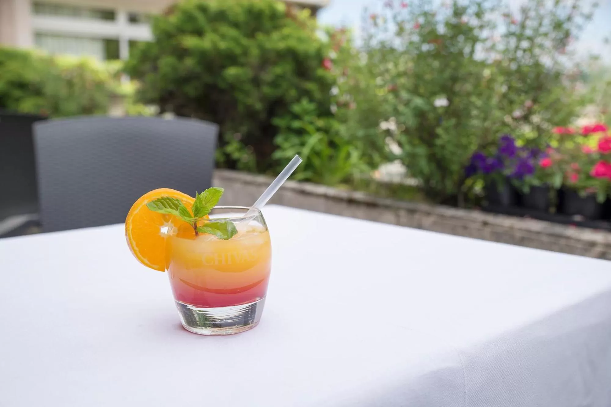 Balcony/Terrace in The Originals Boutique, Hôtel du Pont Roupt, Mende