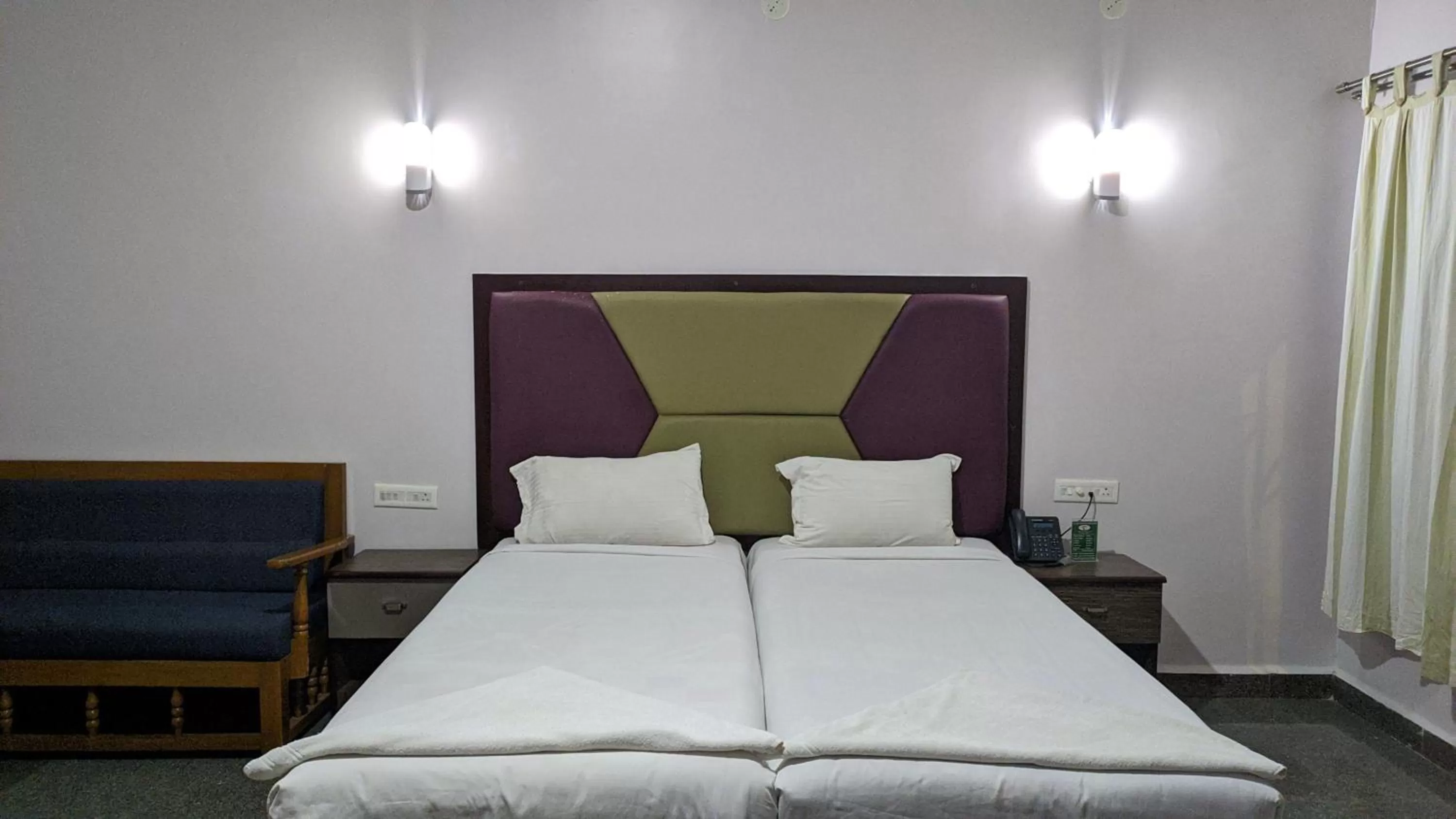 Bedroom in Kanthi Resorts Badami