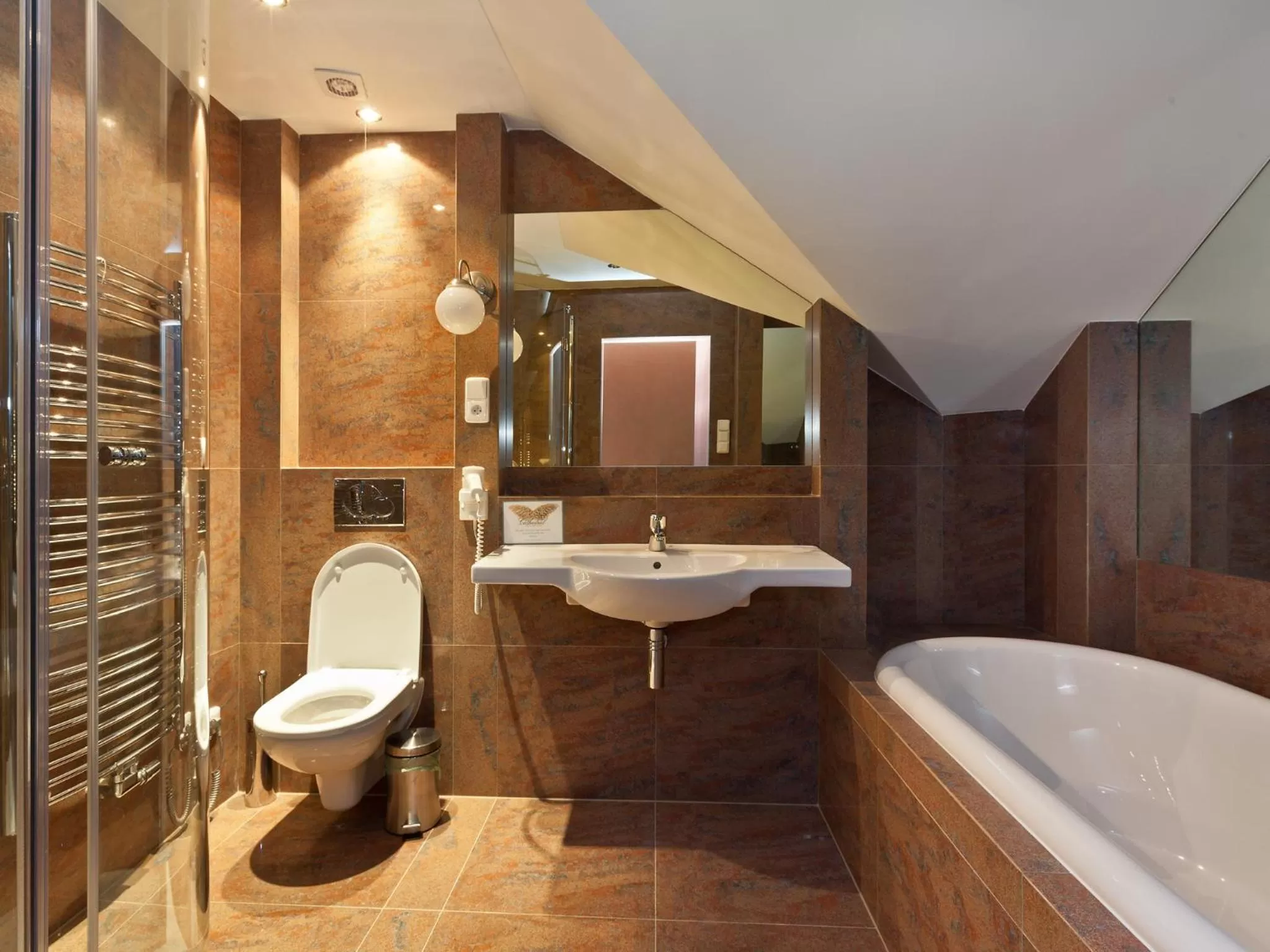 Bathroom in Cathedral Prague Apartments