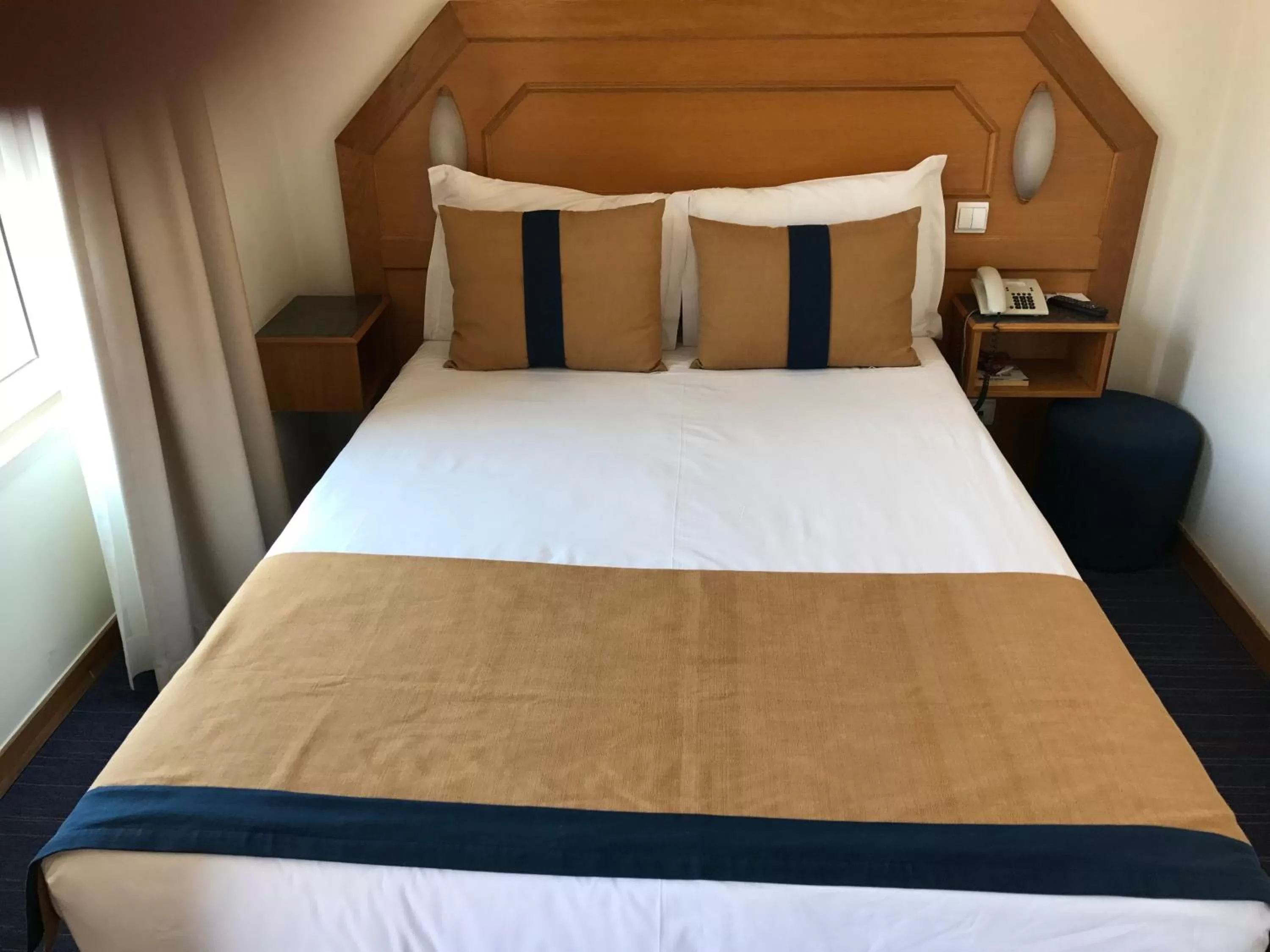 Decorative detail, Bed in Hotel Do Chile