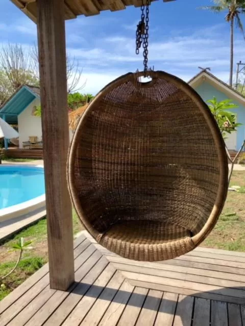 Seating area in Captain Goodtimes