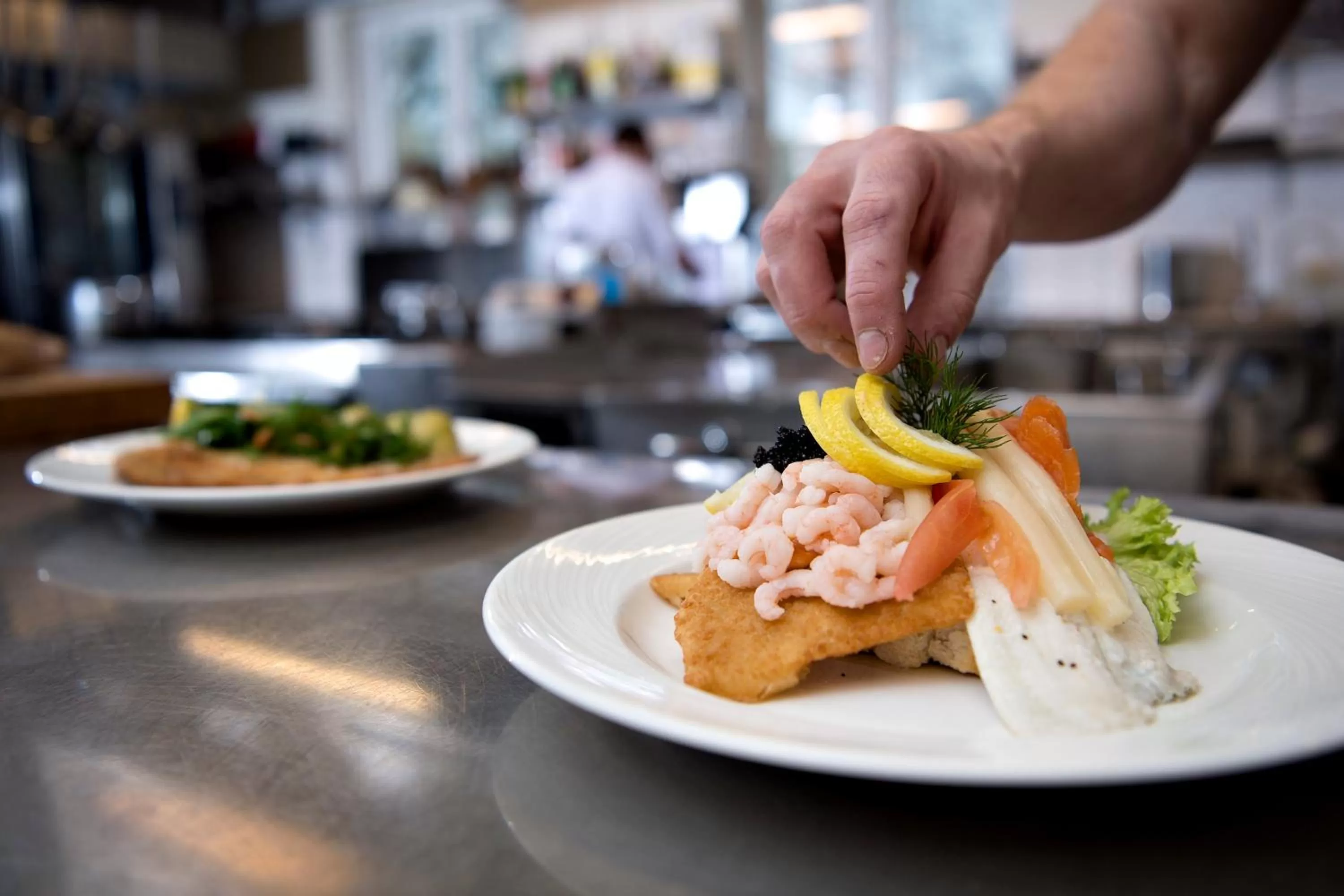 Food and drinks in Golf Hotel Viborg