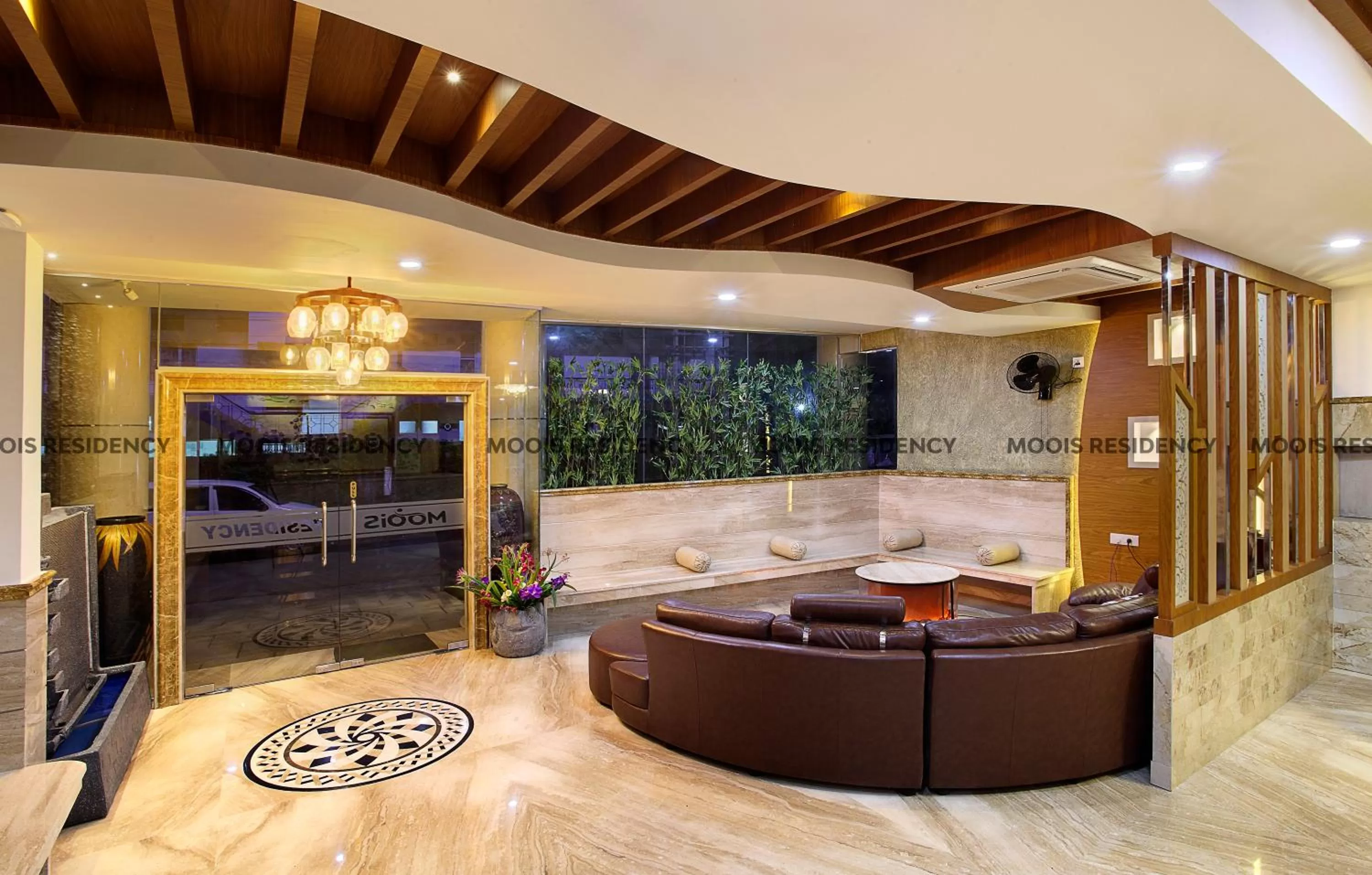 Lobby or reception in Moois Residency