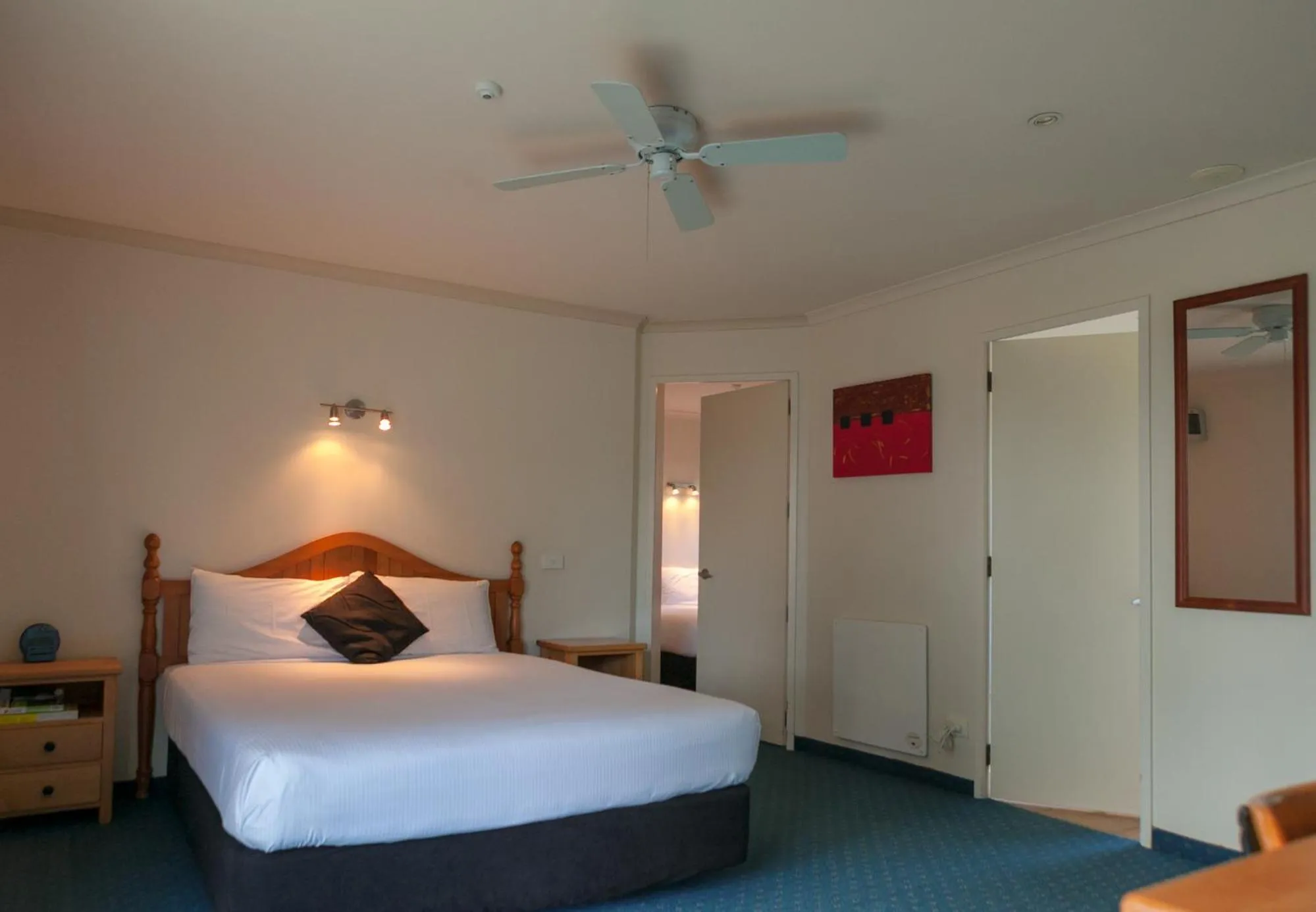 Bed in Stadium Motel