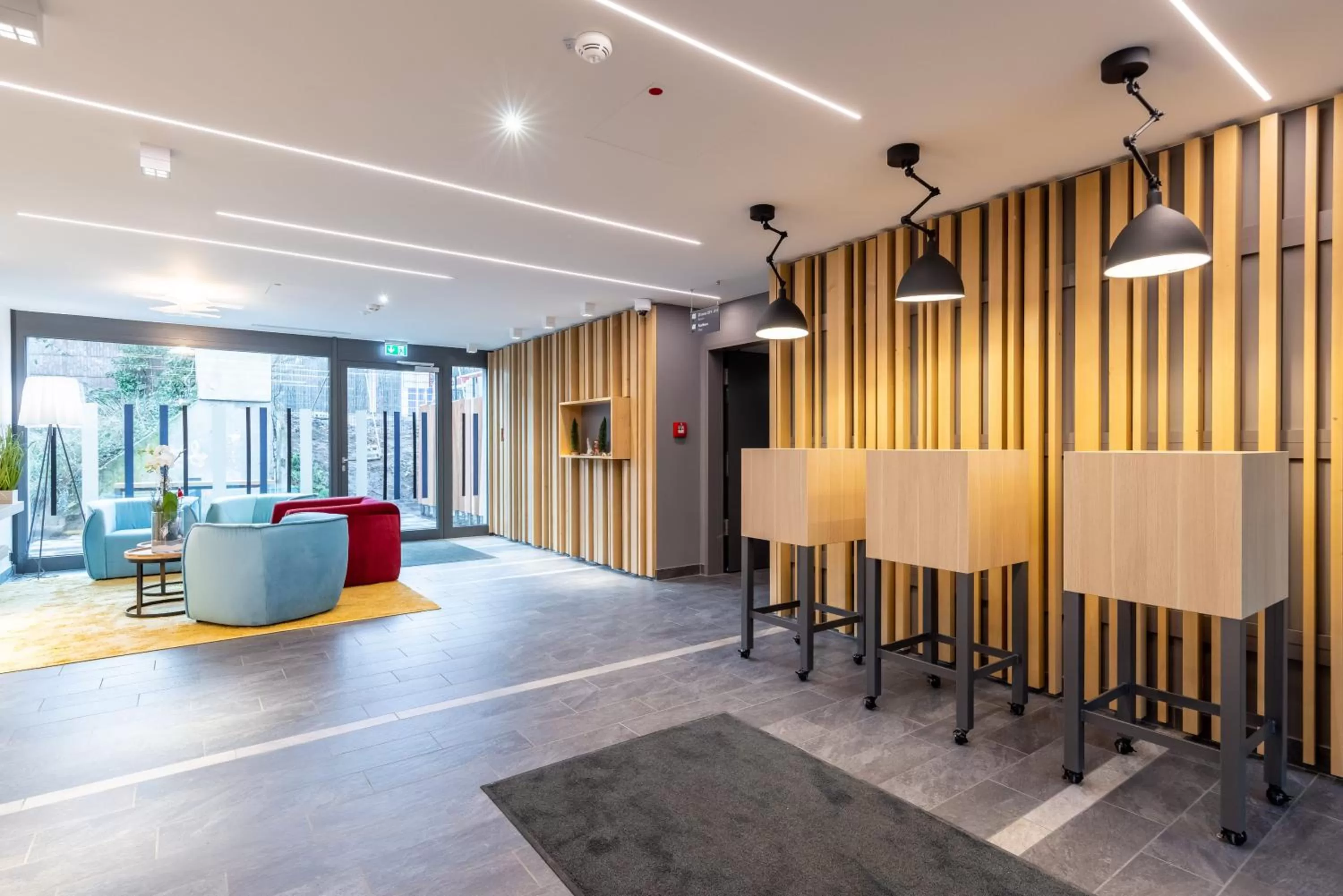 Communal lounge/ TV room in Serways Hotel Hösel