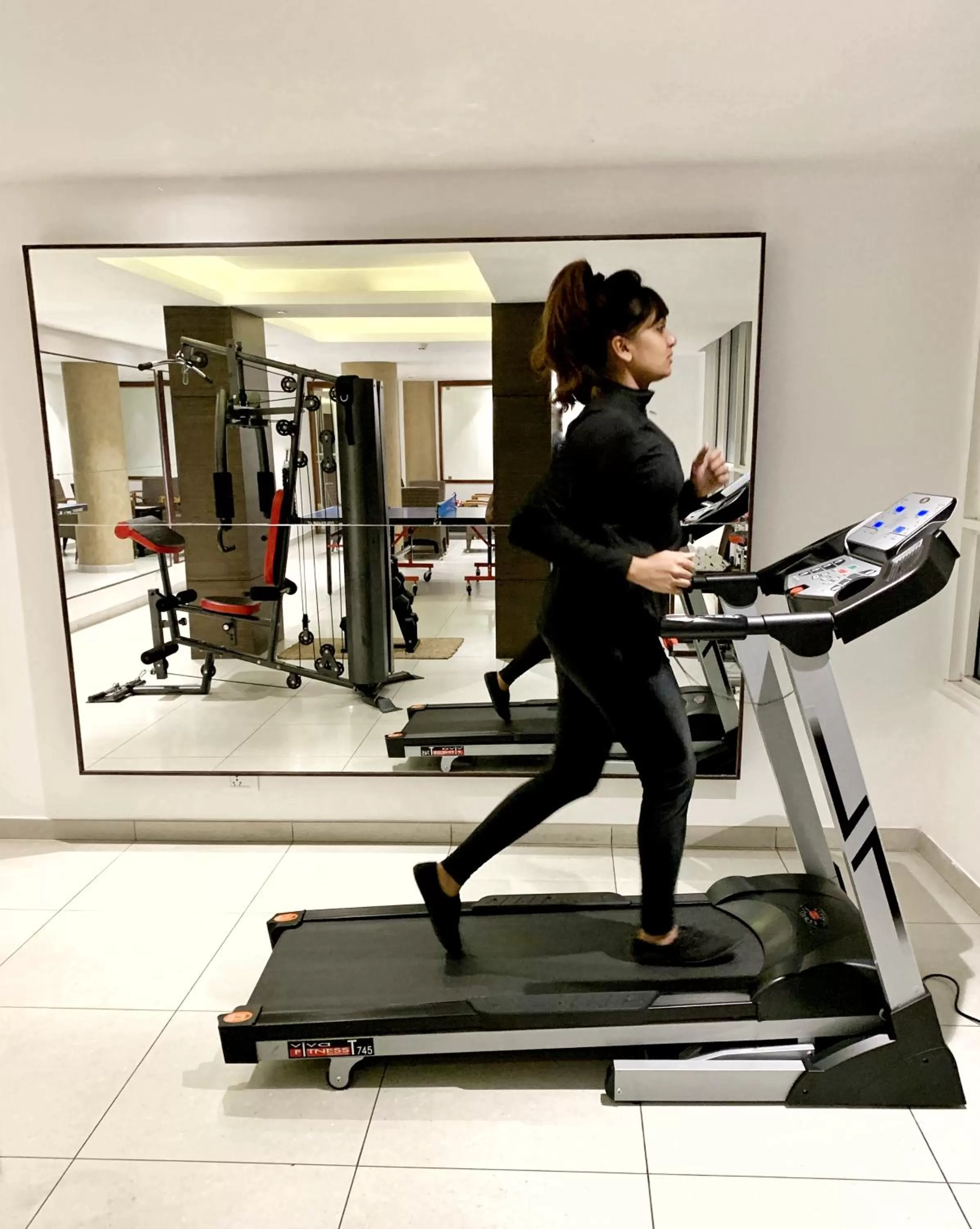 Fitness centre/facilities in Blanket Hotel & Spa