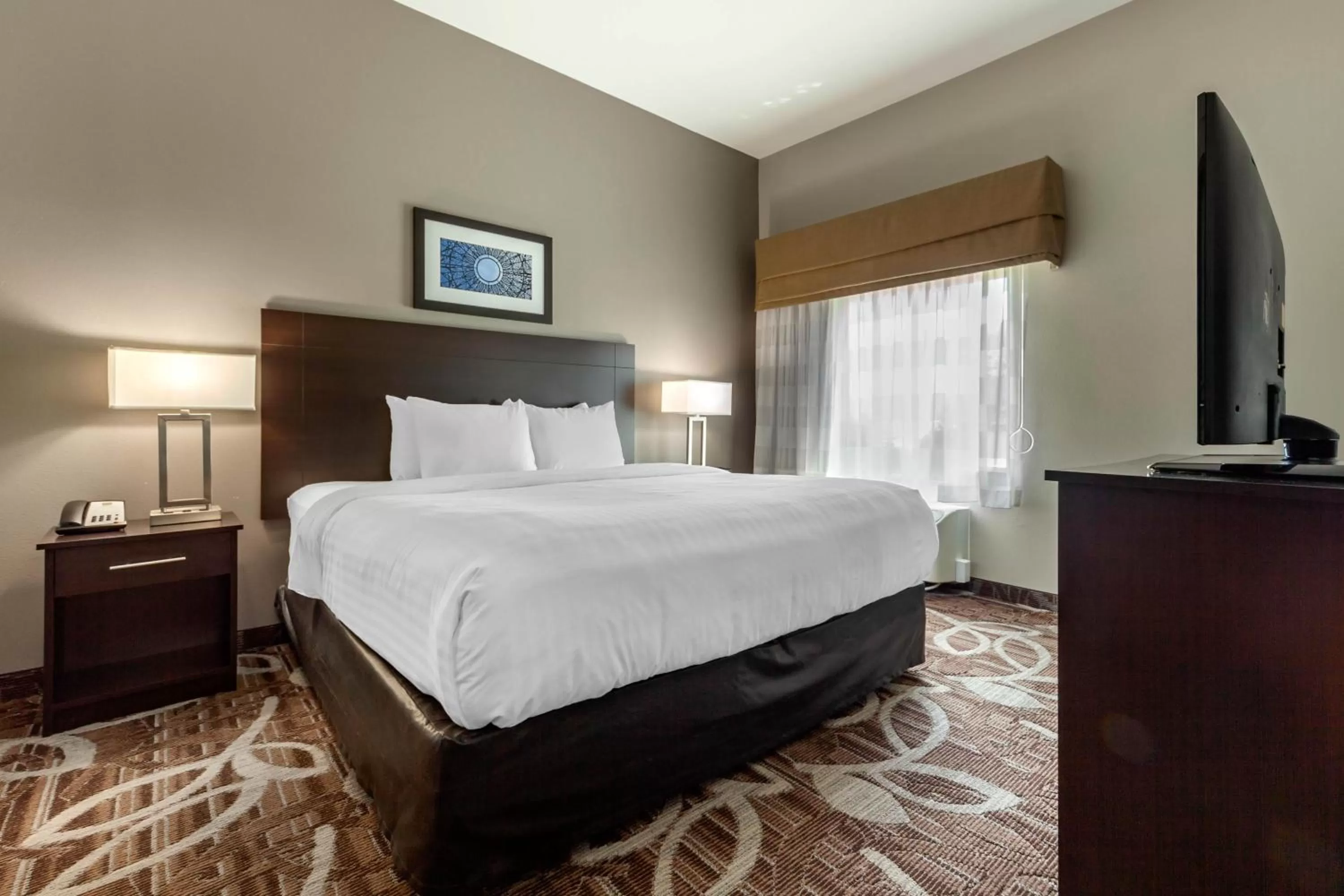 Bedroom, Bed in MainStay Suites Lincoln University Area