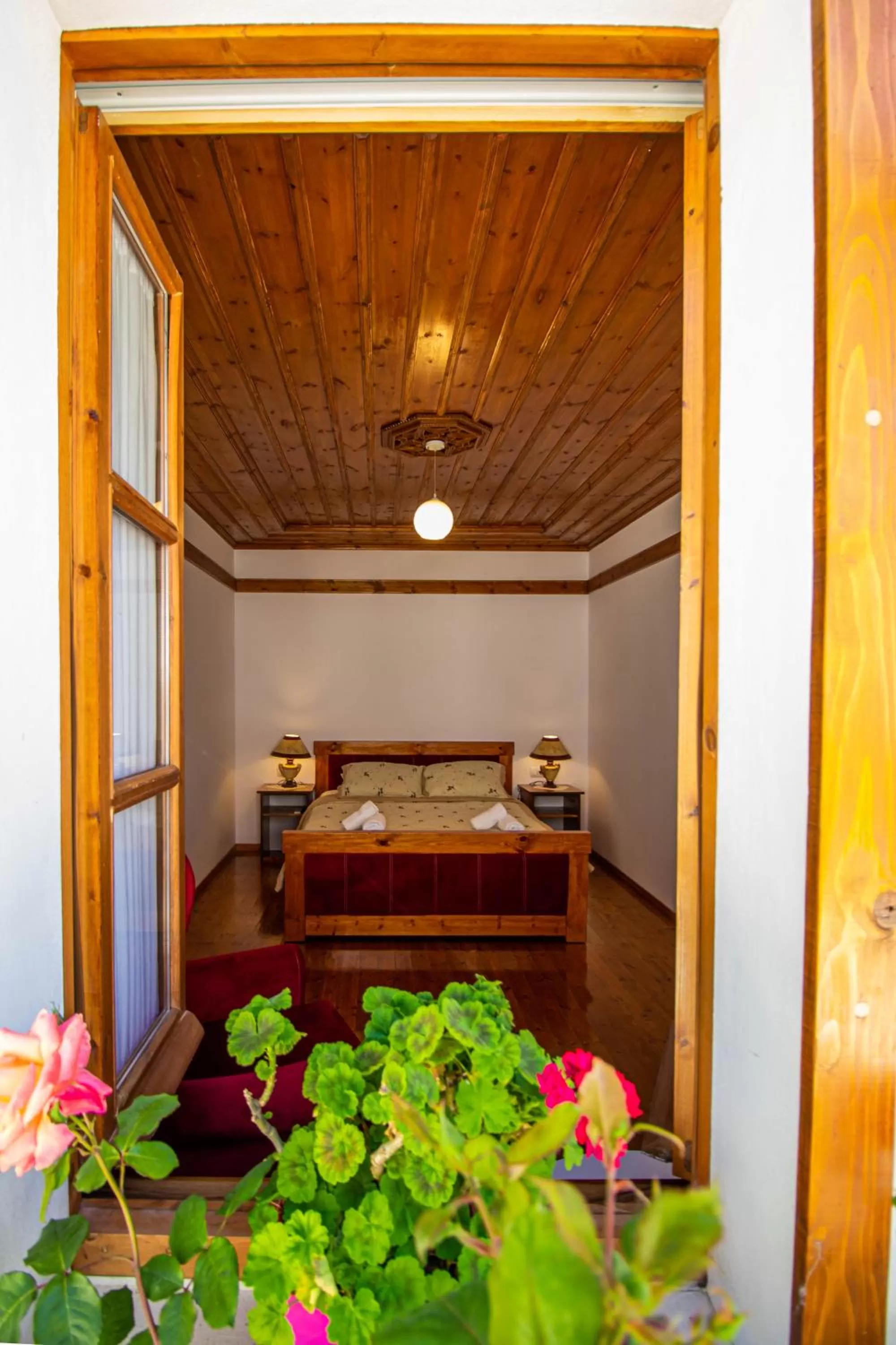 Bed in Hotel Bebej Tradicional