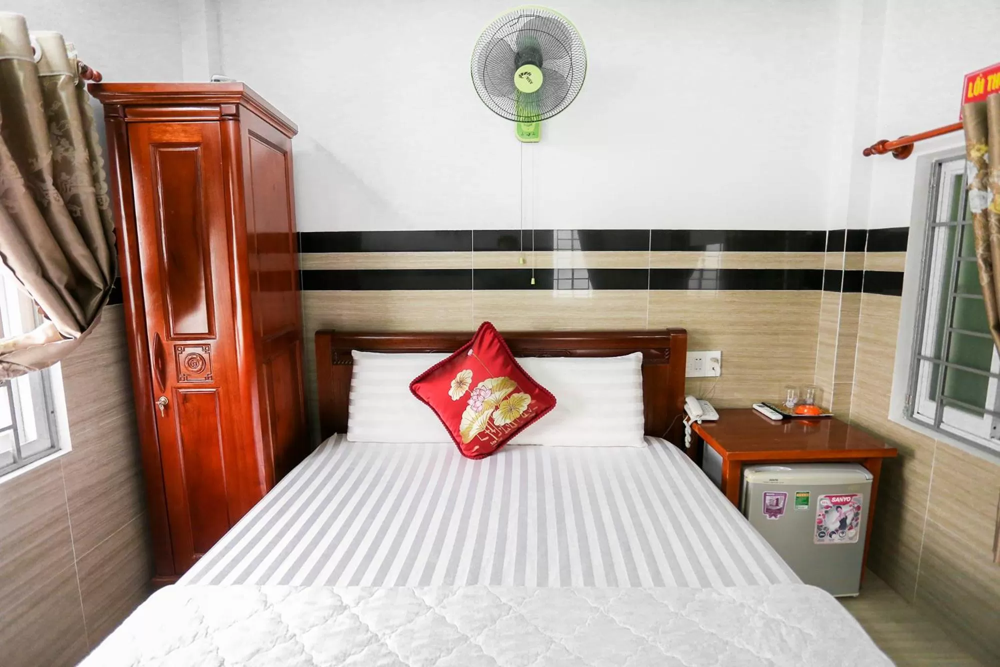 Bed in Lucky Hotel Quy Nhon
