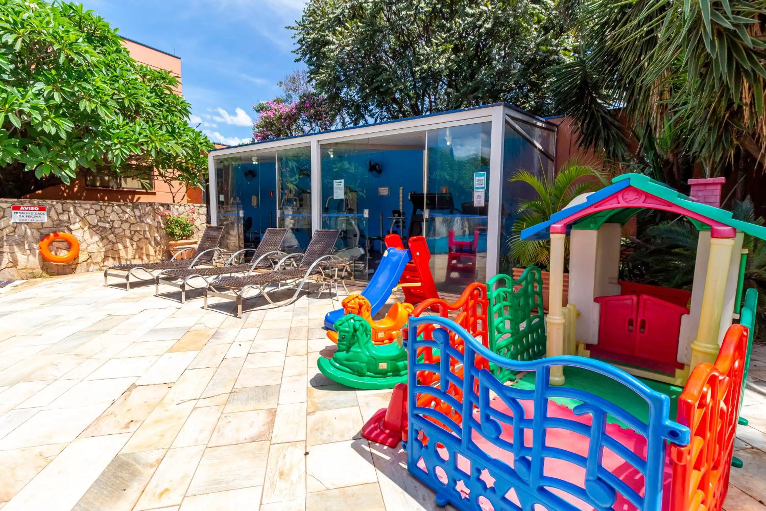 Fitness centre/facilities in Hotel Golden Park Ribeirão Preto by Nacional Inn