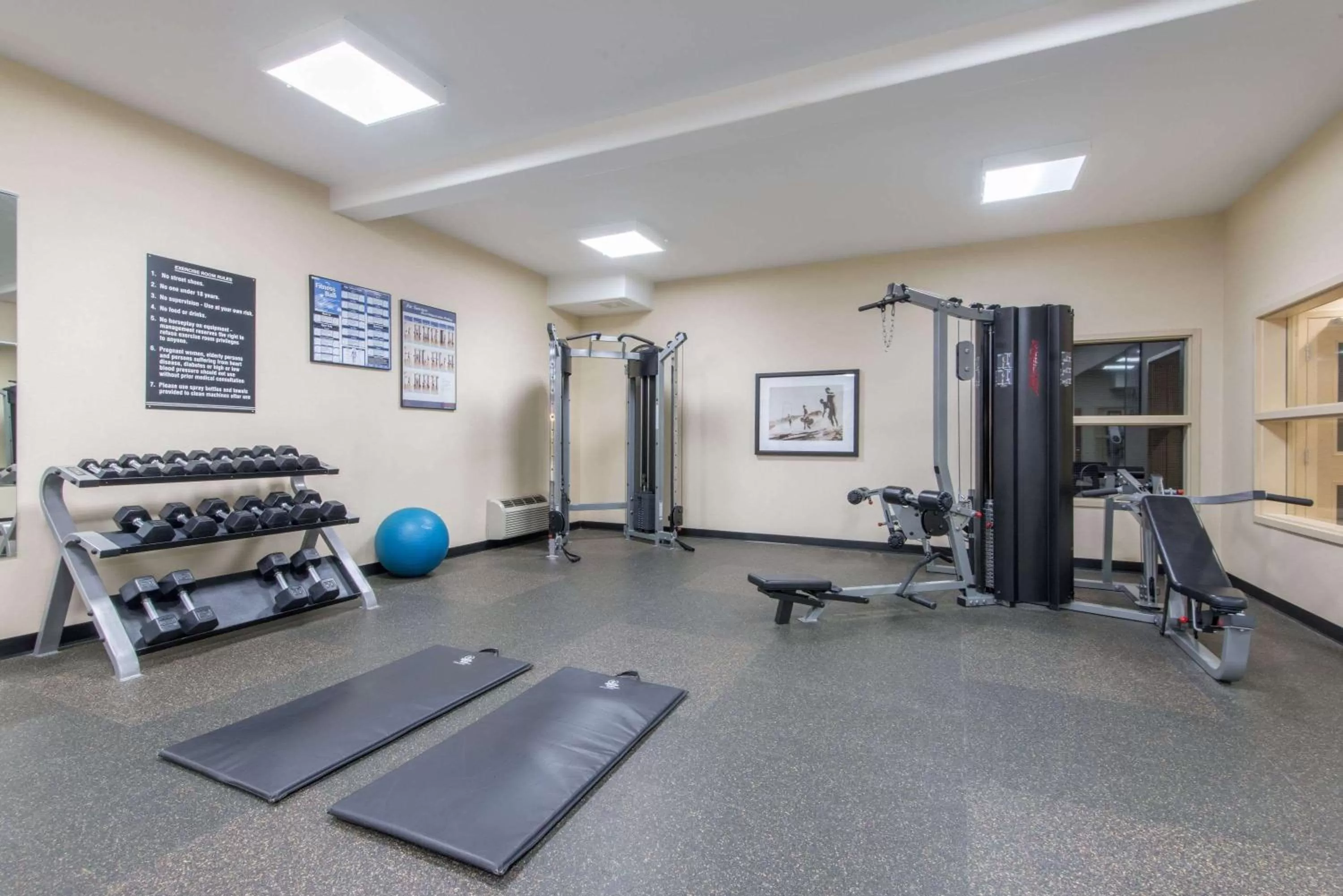 Fitness centre/facilities in Ramada by Wyndham Wainwright