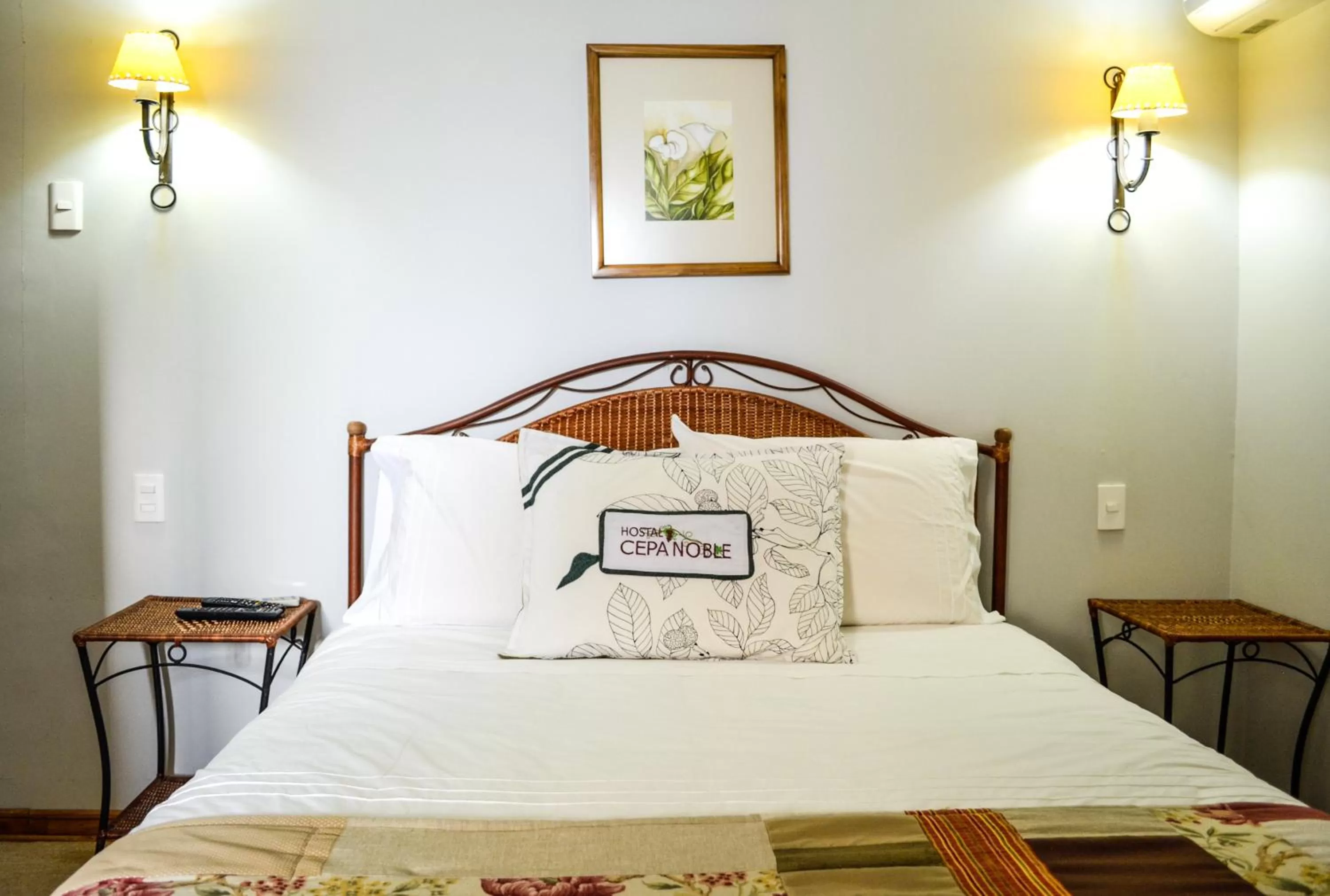 Bed in Hostal Cepa Noble