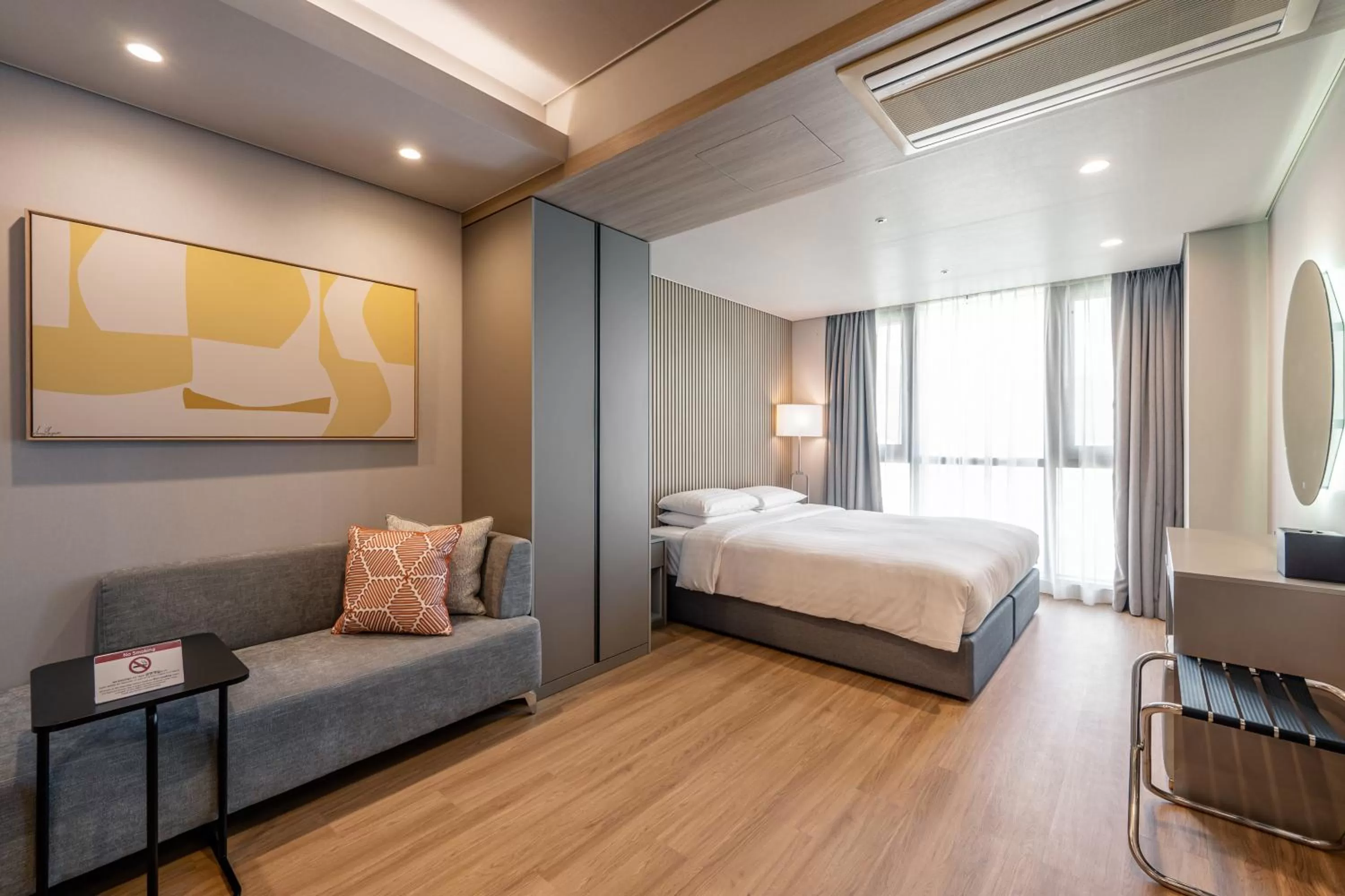 Bed in Haeundae Centum Hotel