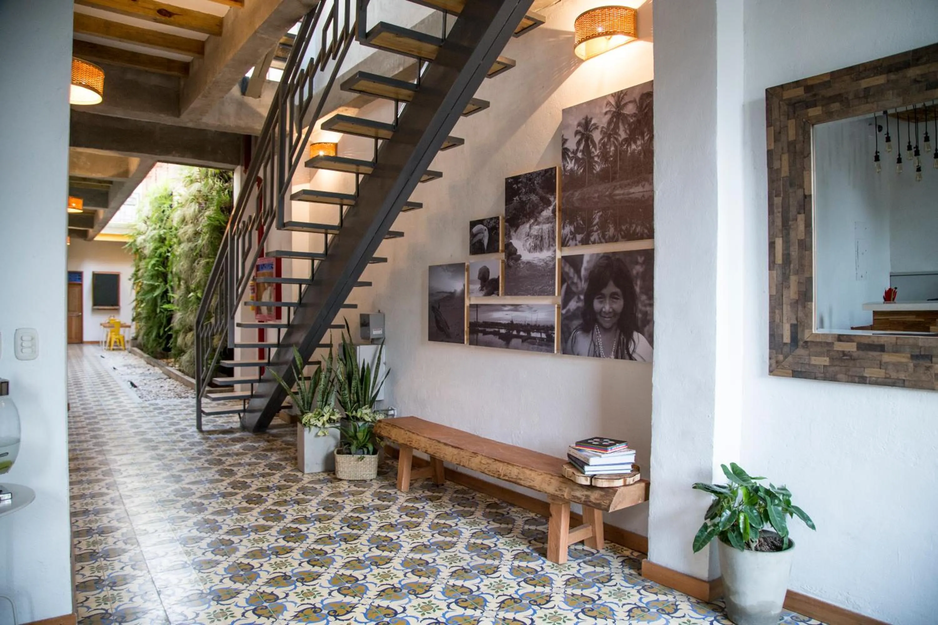 Lobby or reception in Hotel Boutique Casa Mia