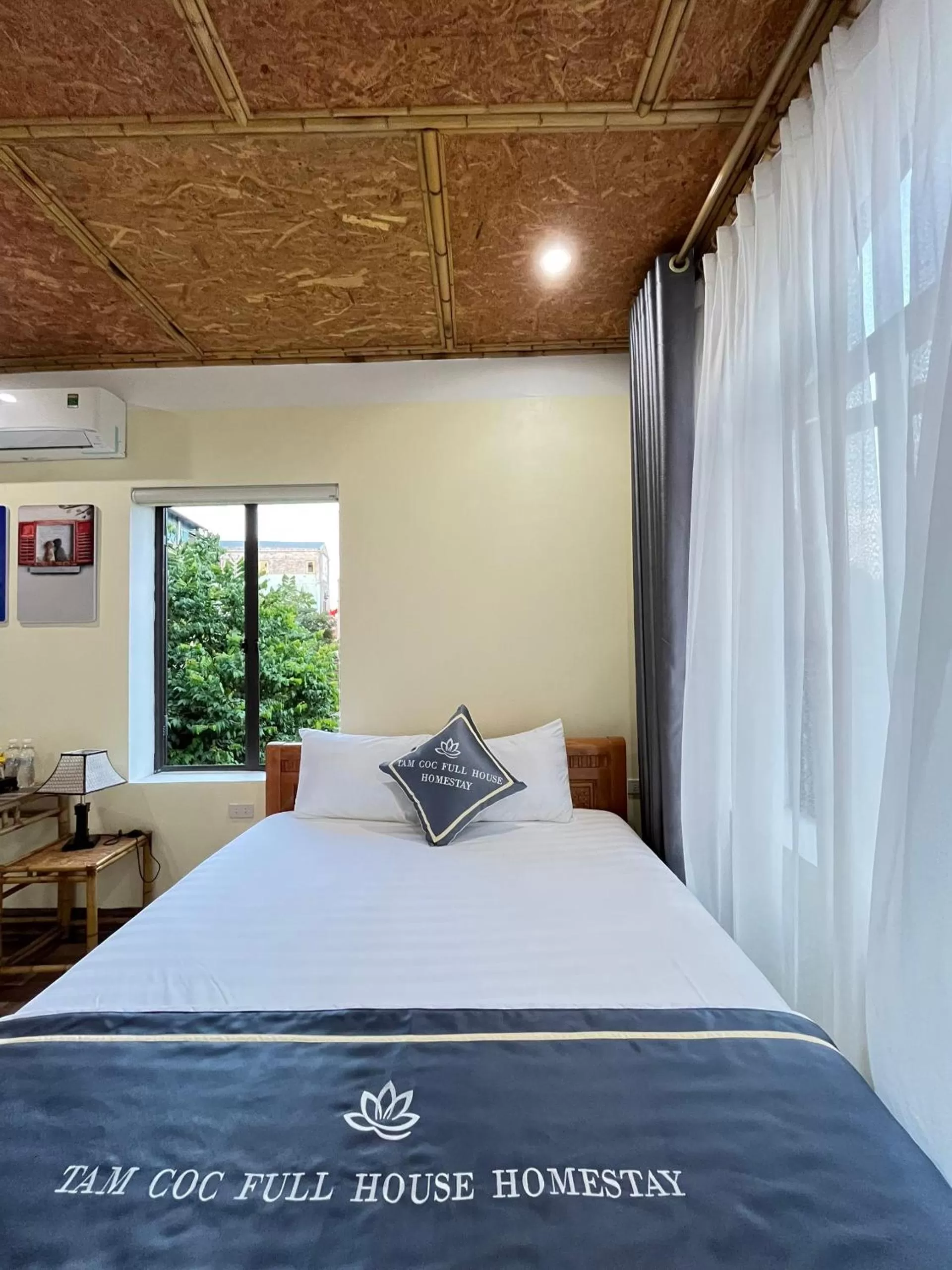 Bed in Tam Coc Full House Homestay