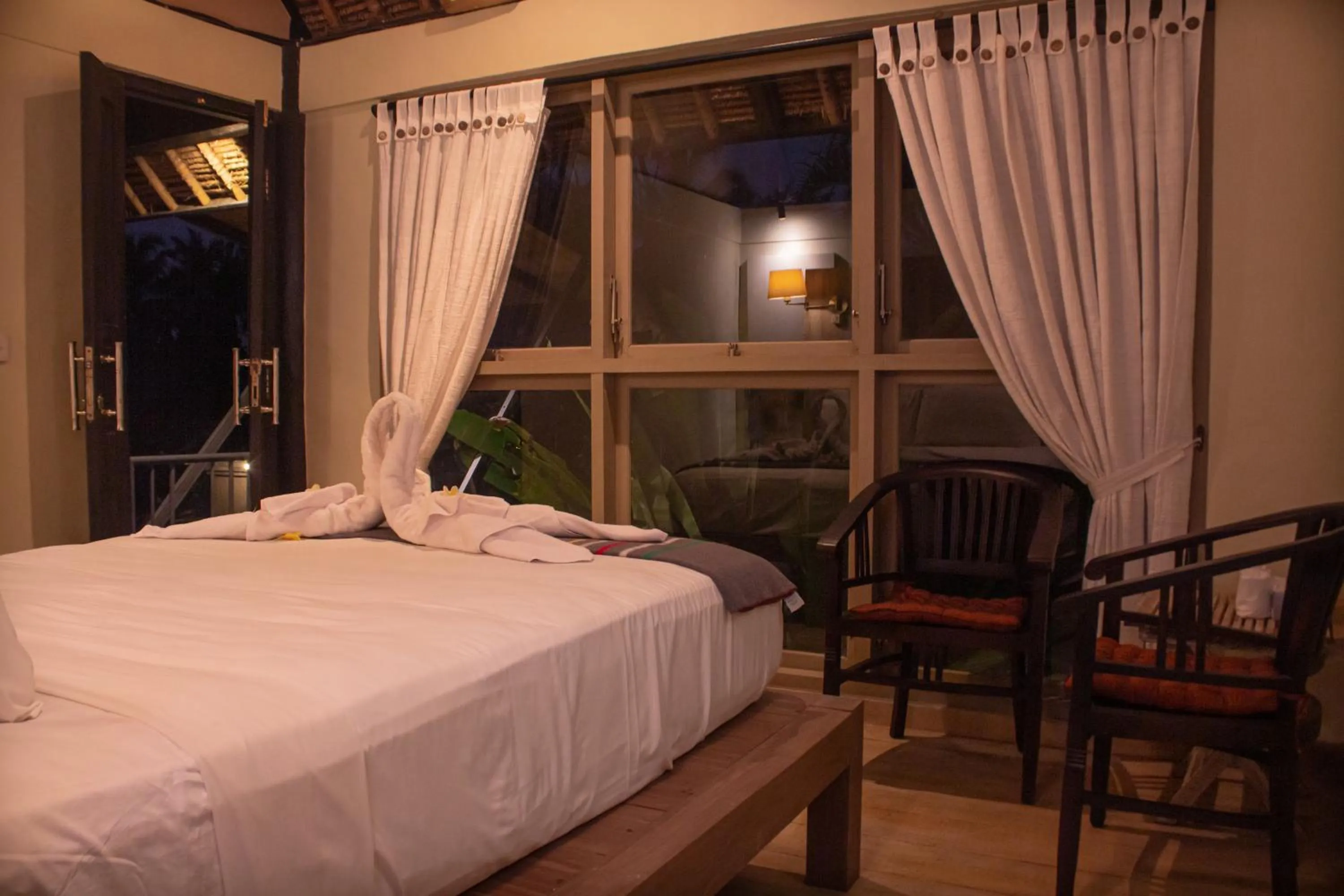 Bed in Villa Puri Darma Agung