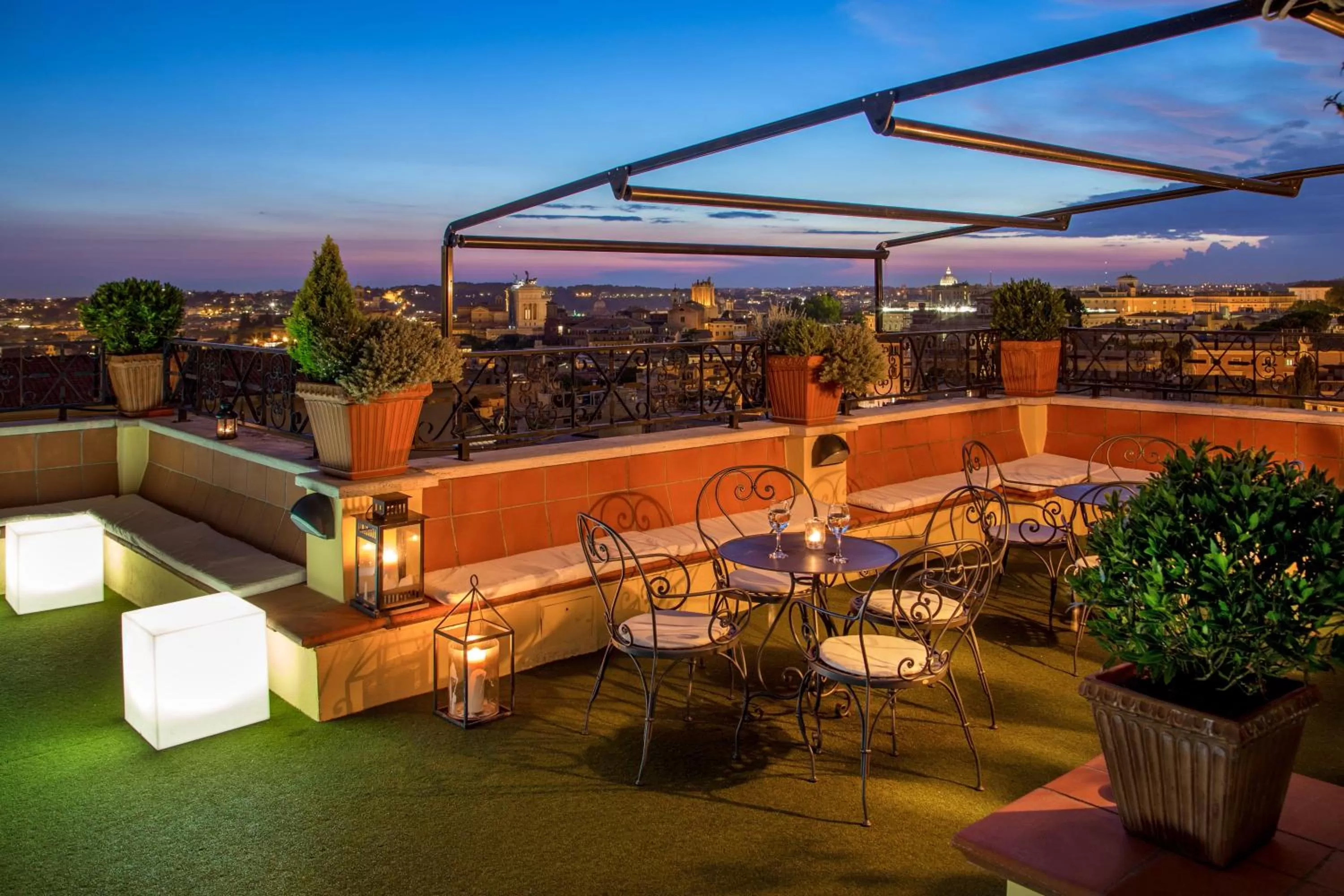 City view in Hotel Colosseum