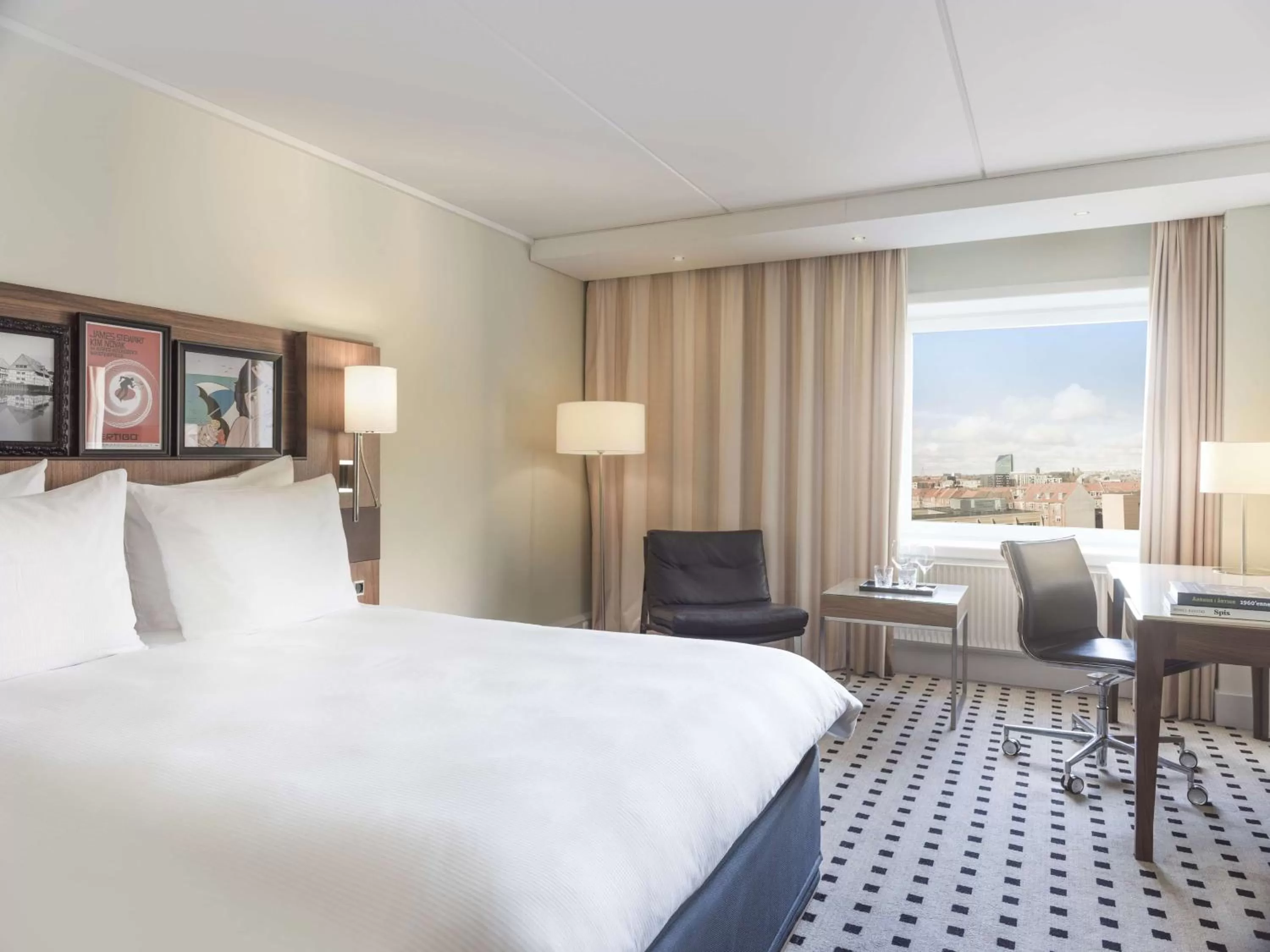 Bedroom, Bed in Radisson Blu Scandinavia Hotel Aarhus