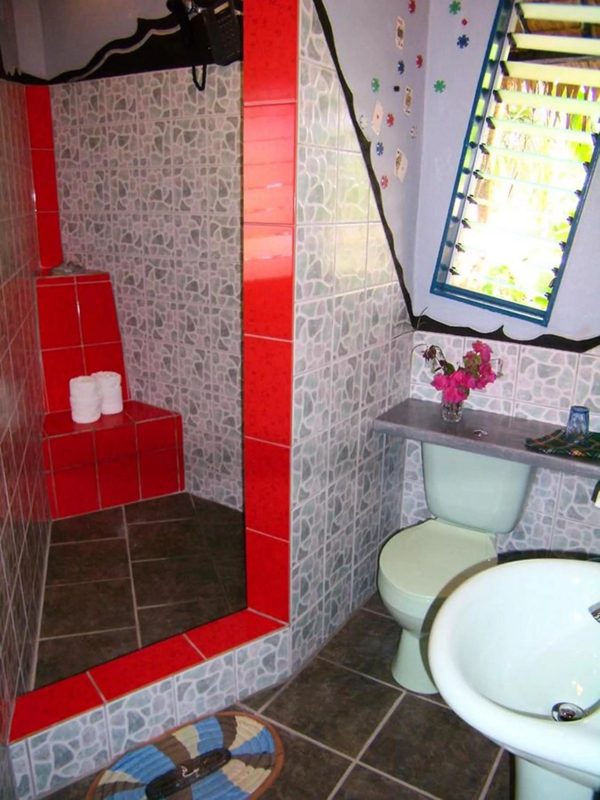 Toilet in Takatuka Beach Resort