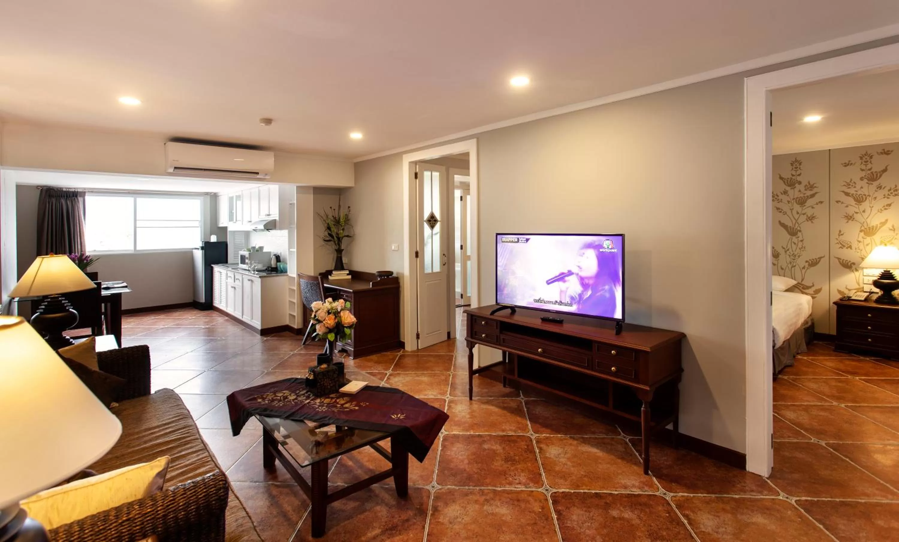 Living room in Viangbua Mansion