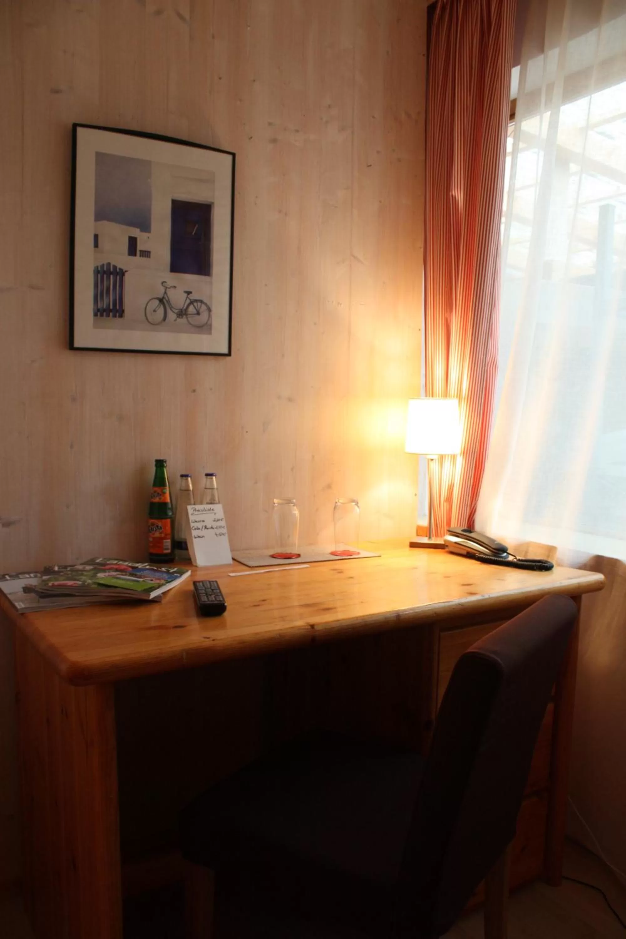 Seating area in Das Posch Hotel