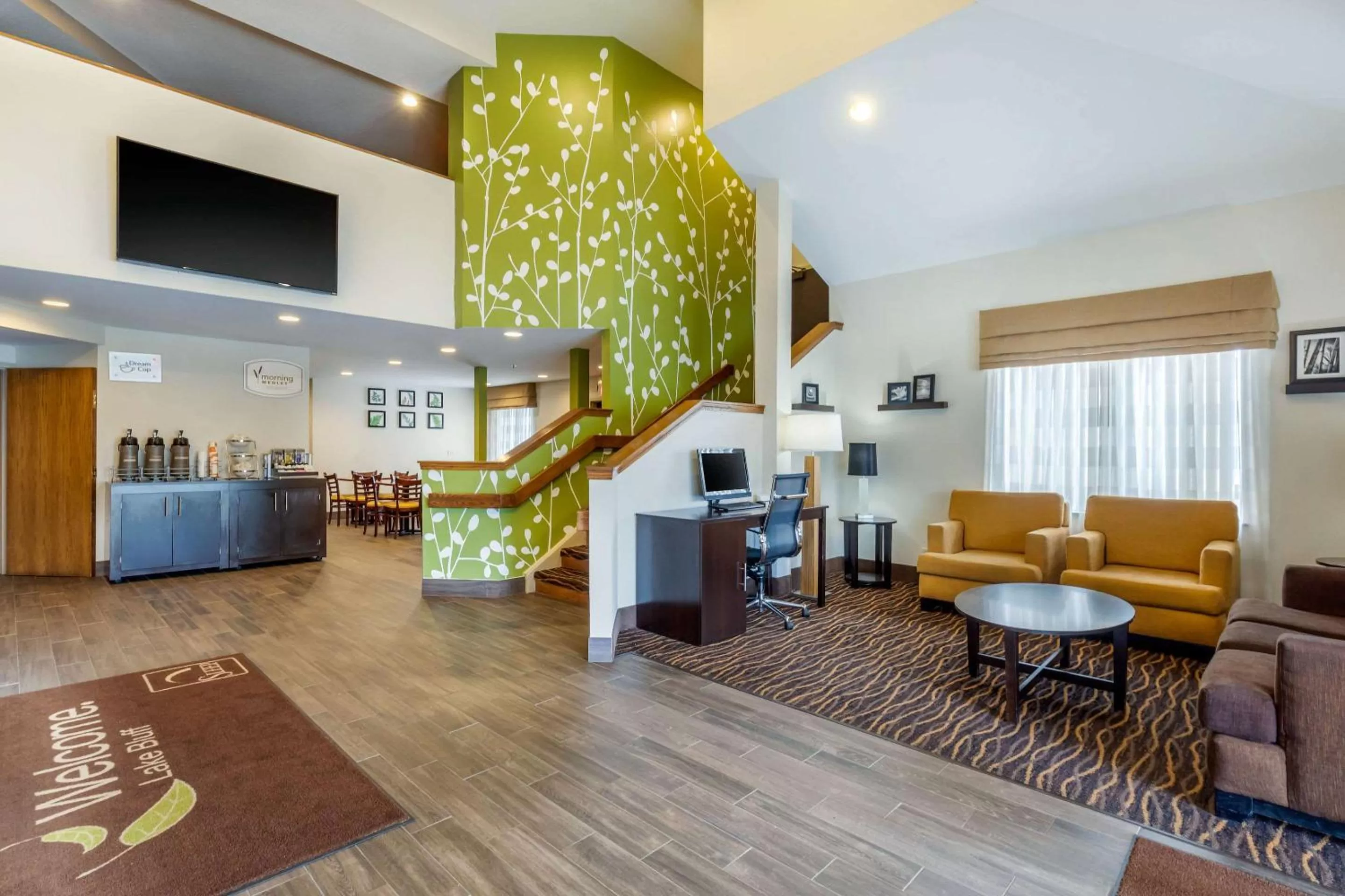 Lobby or reception in Sleep Inn near Great Lakes Naval Base