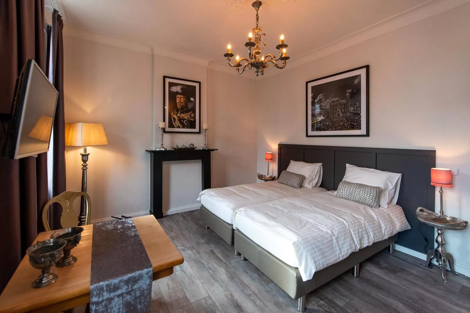 Bed in BnB prins Hendrik Venlo