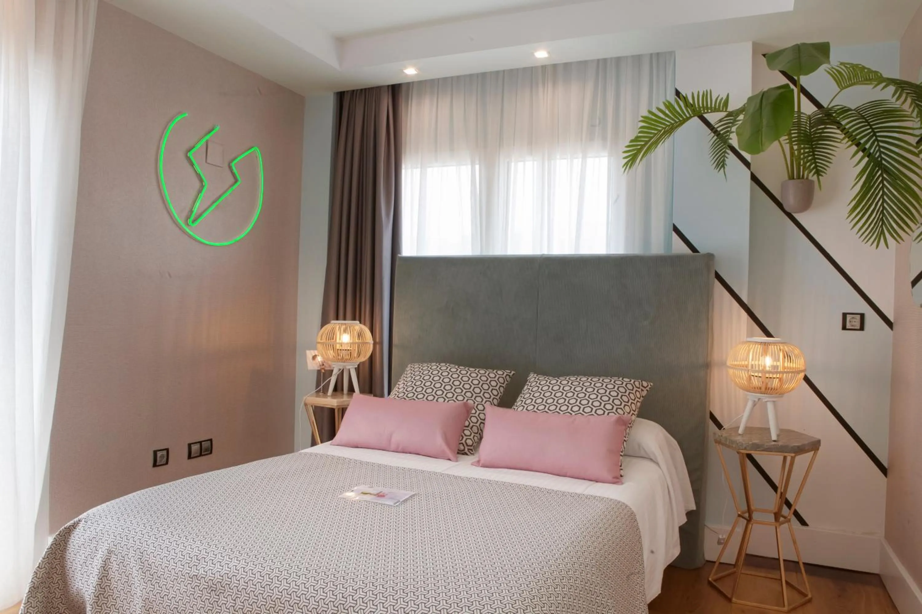 Bed in Amita Hotel Boutique "Only adults"