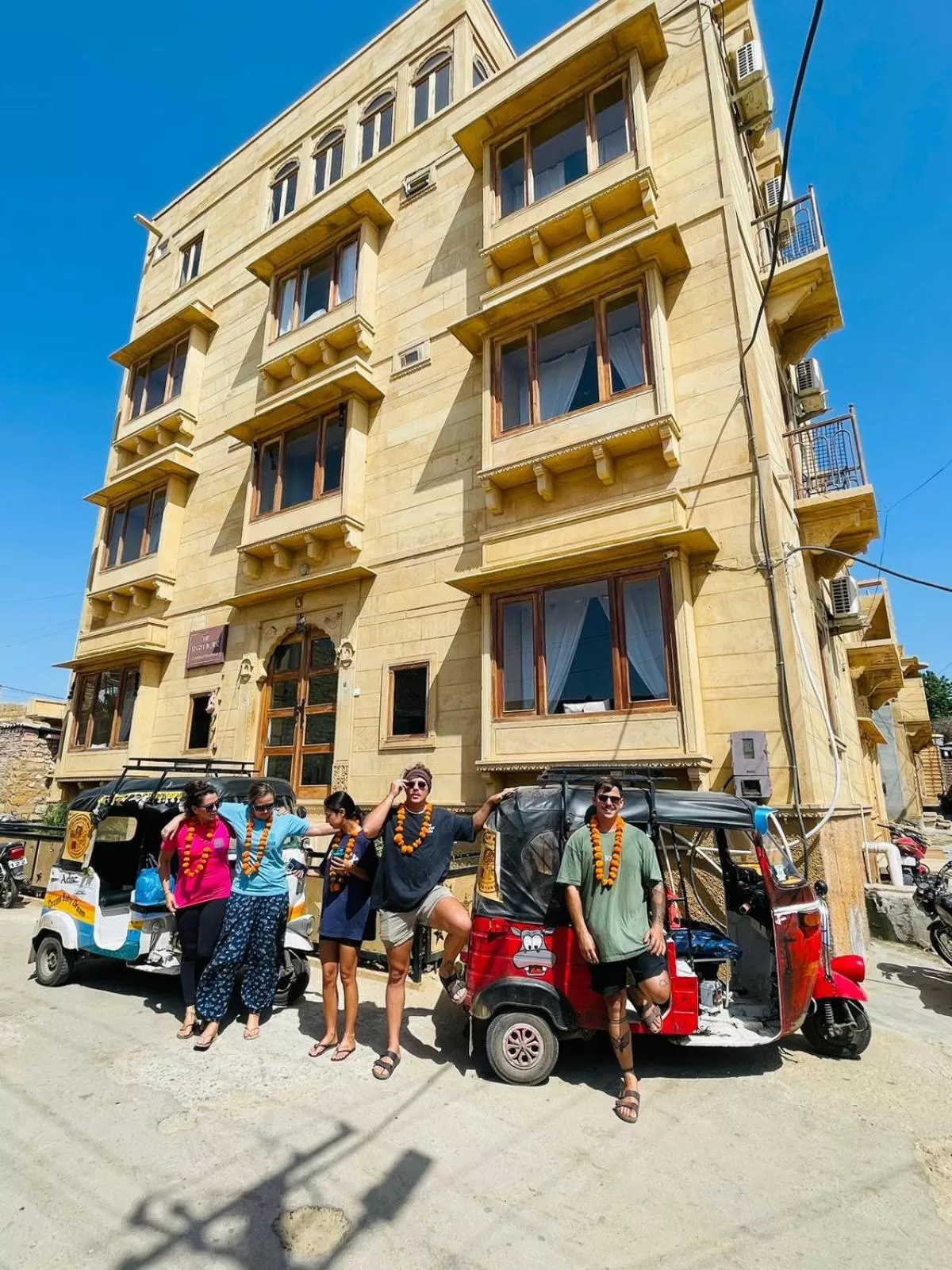 group of guests in The Secret House - Adults Only Jaisalmer India