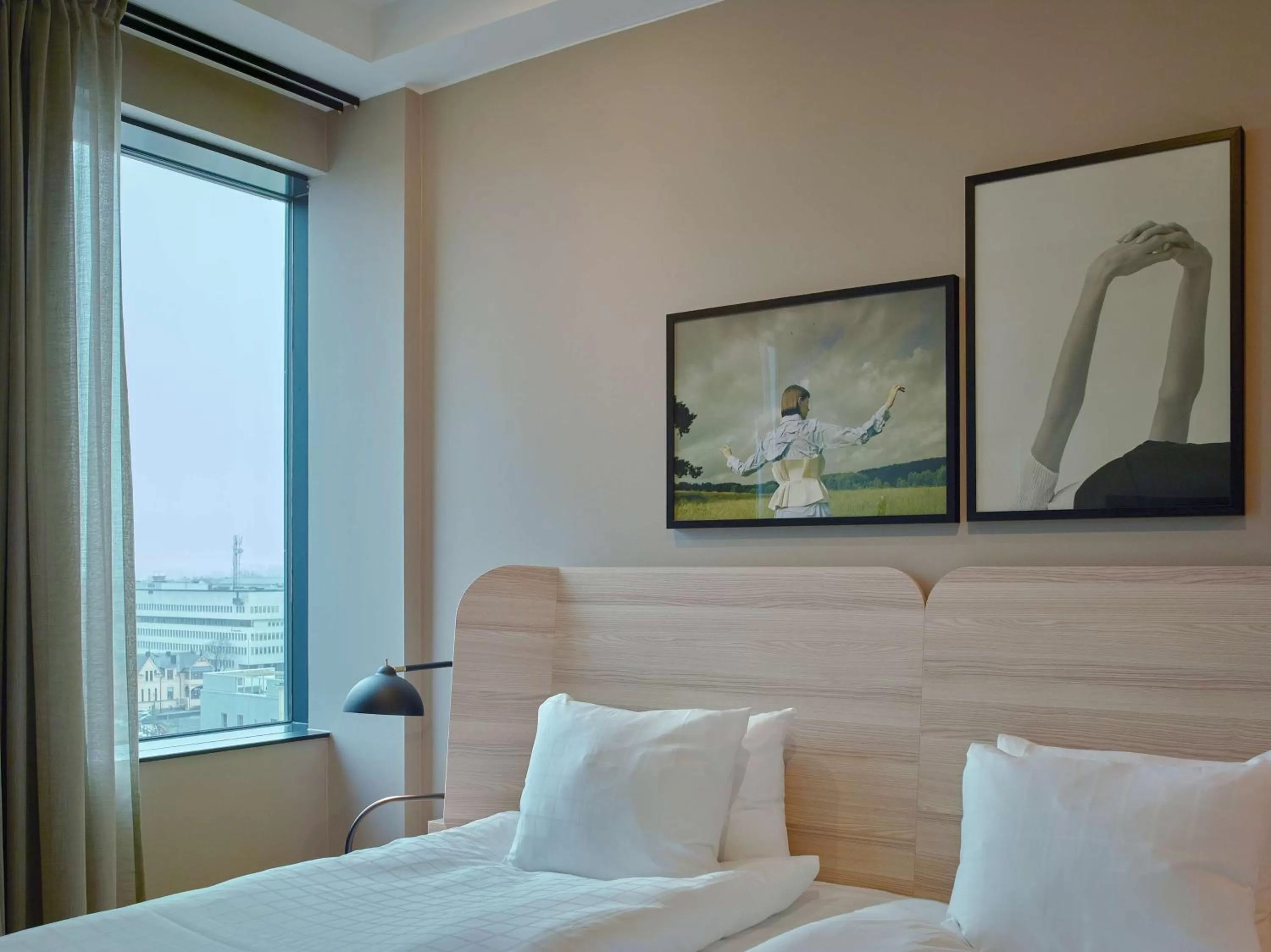 Photo of the whole room, Bed in Scandic Örebro Central