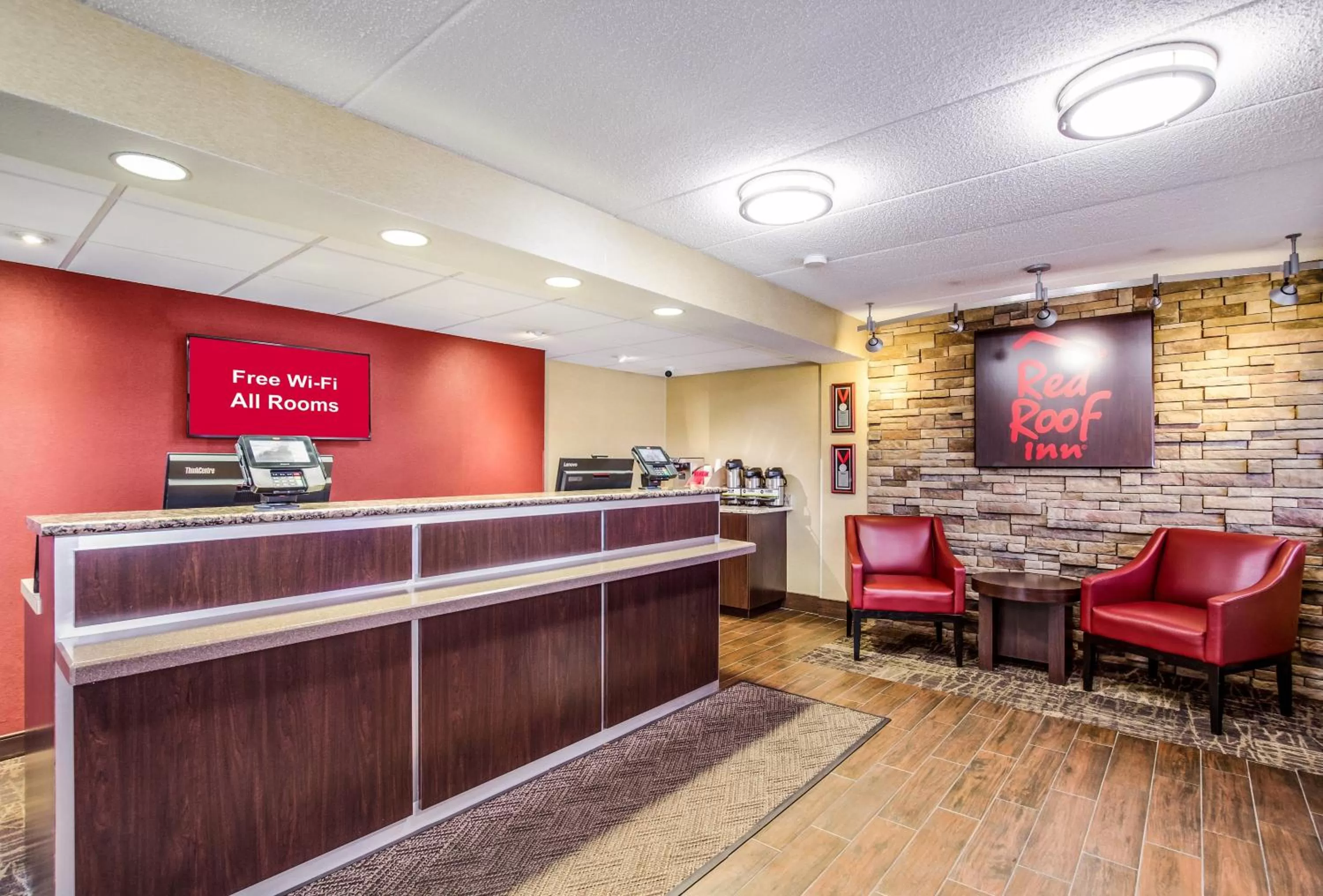 Lobby or reception in Red Roof Inn Lexington