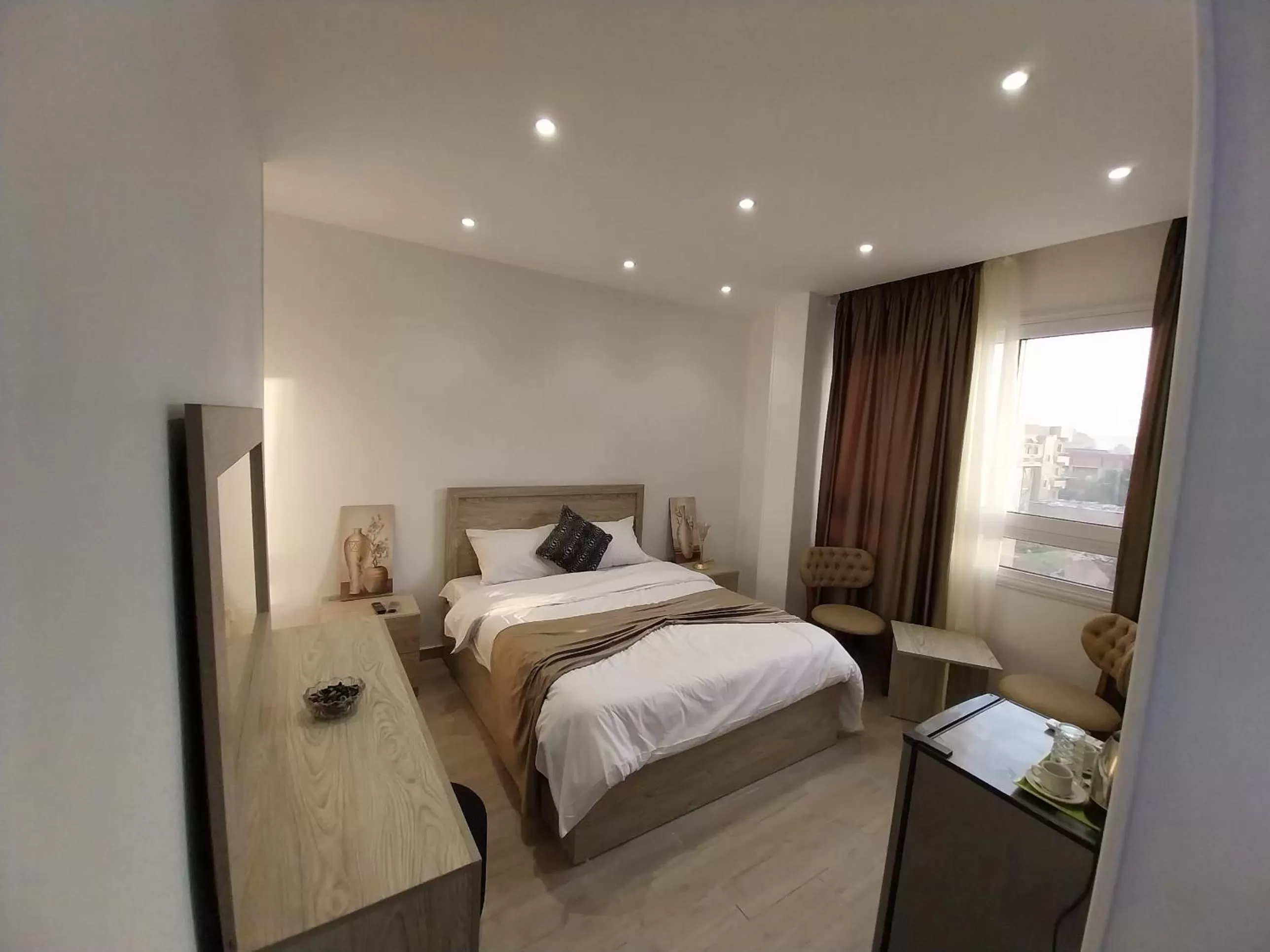 Bed in Eagles Pyramids View