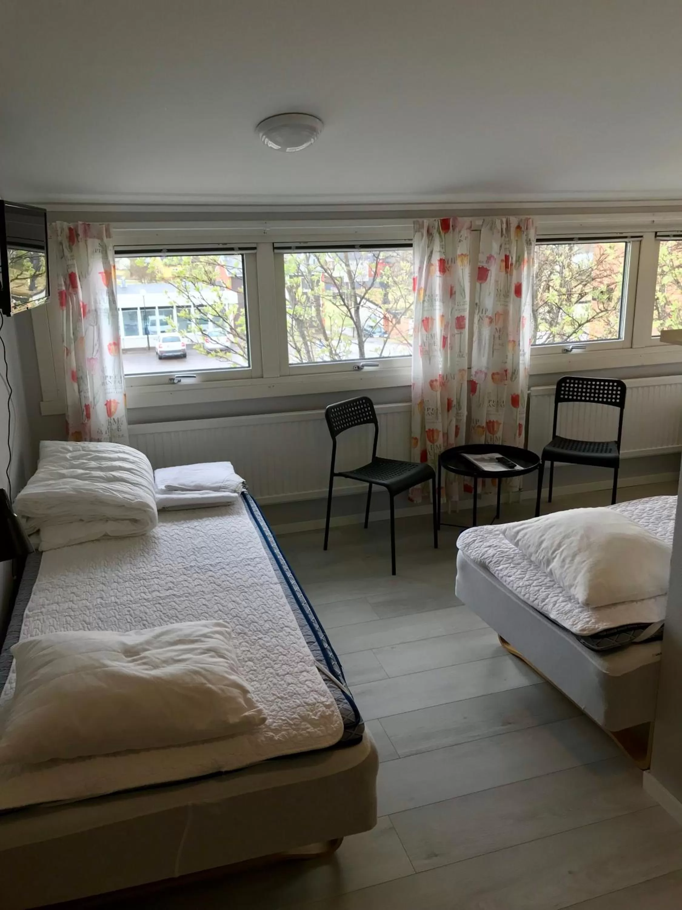 Bed in STF Malmfältens Folkhögskola