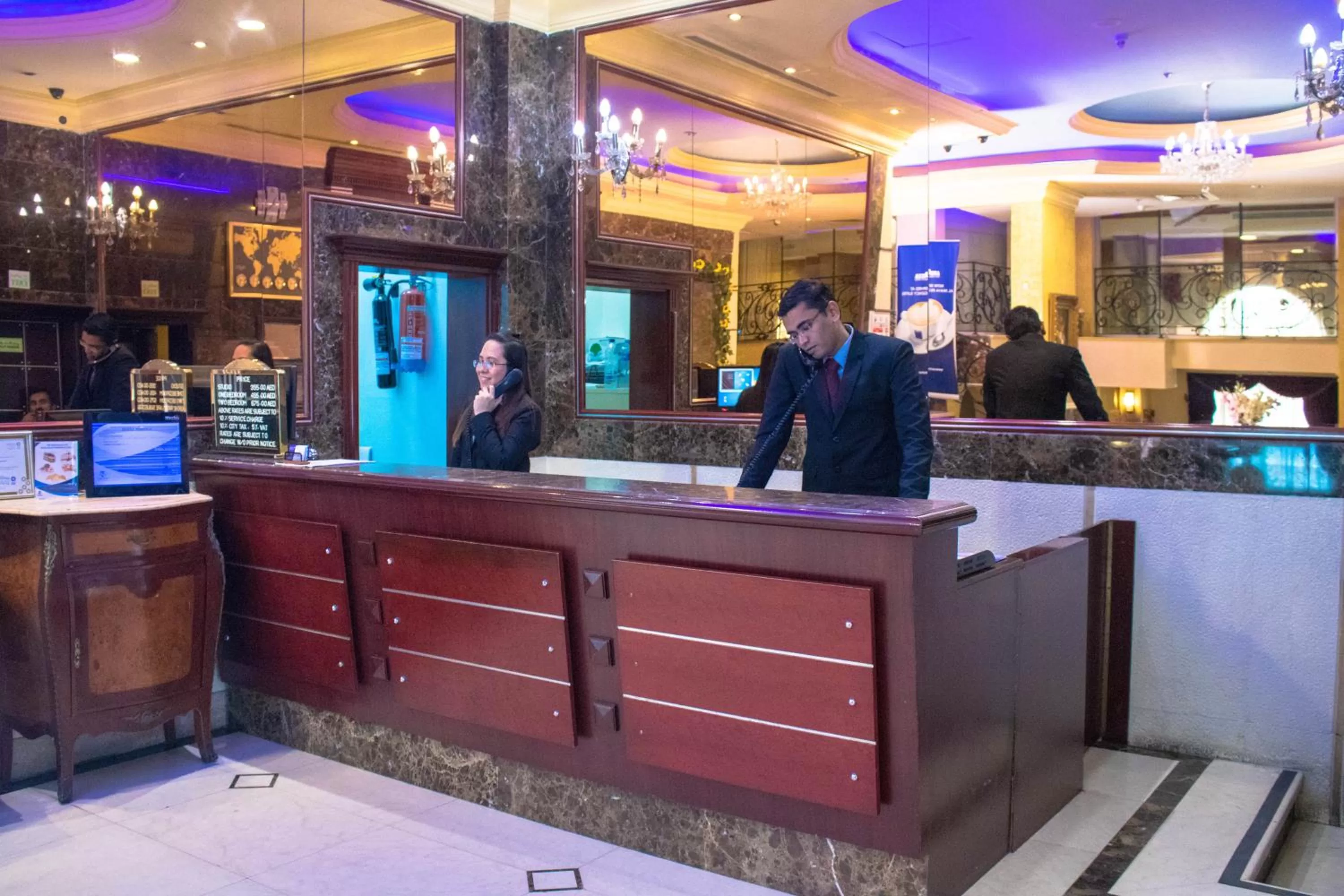 Lobby or reception in Al Maha Regency Hotel Suites - Managed by Aoudi Consultants