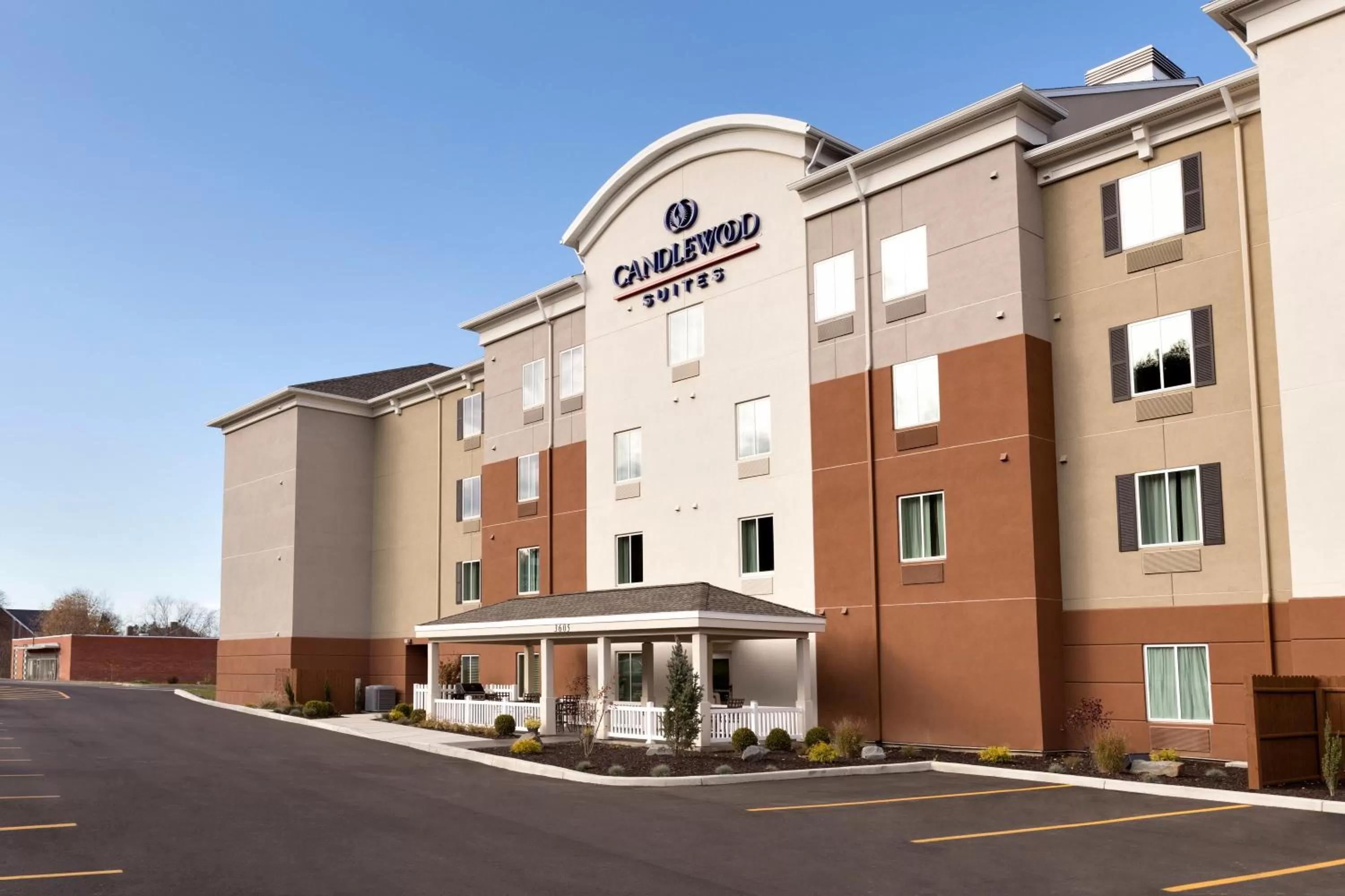 Property building in Candlewood Suites Vestal - Binghamton by IHG