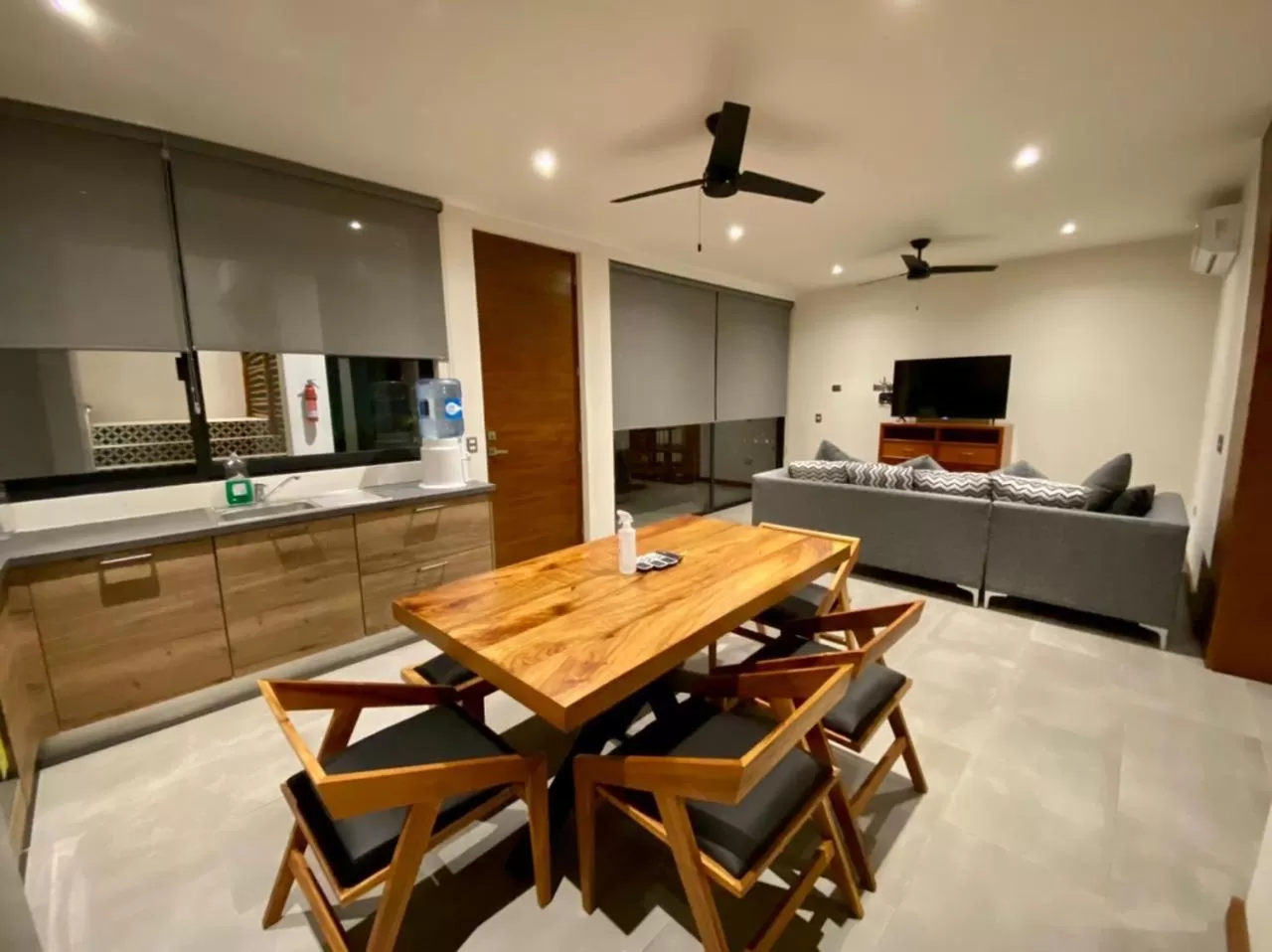 Dining area in Dreamcatcher Tulum