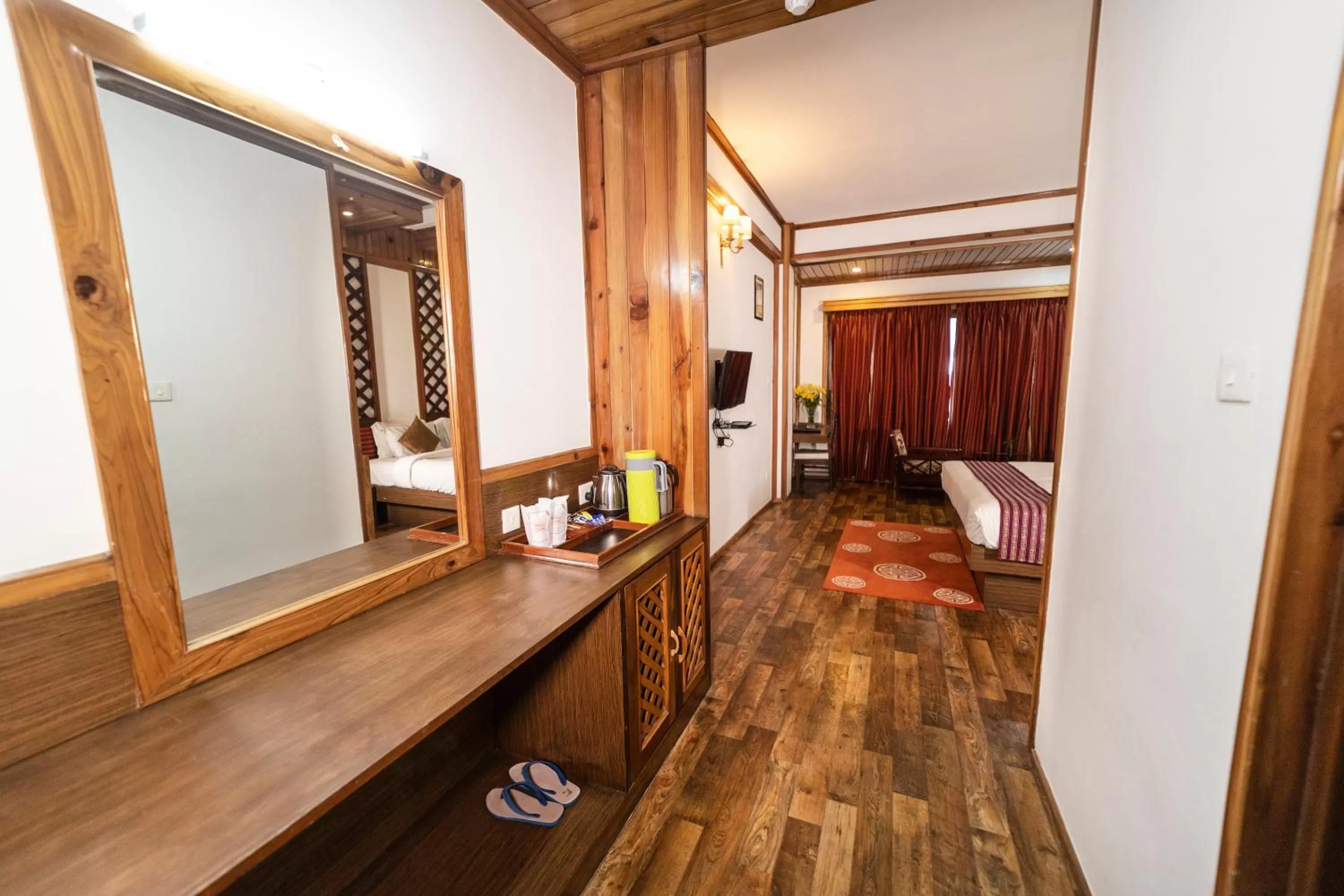 Bathroom, Bed in Yangthang Heritage