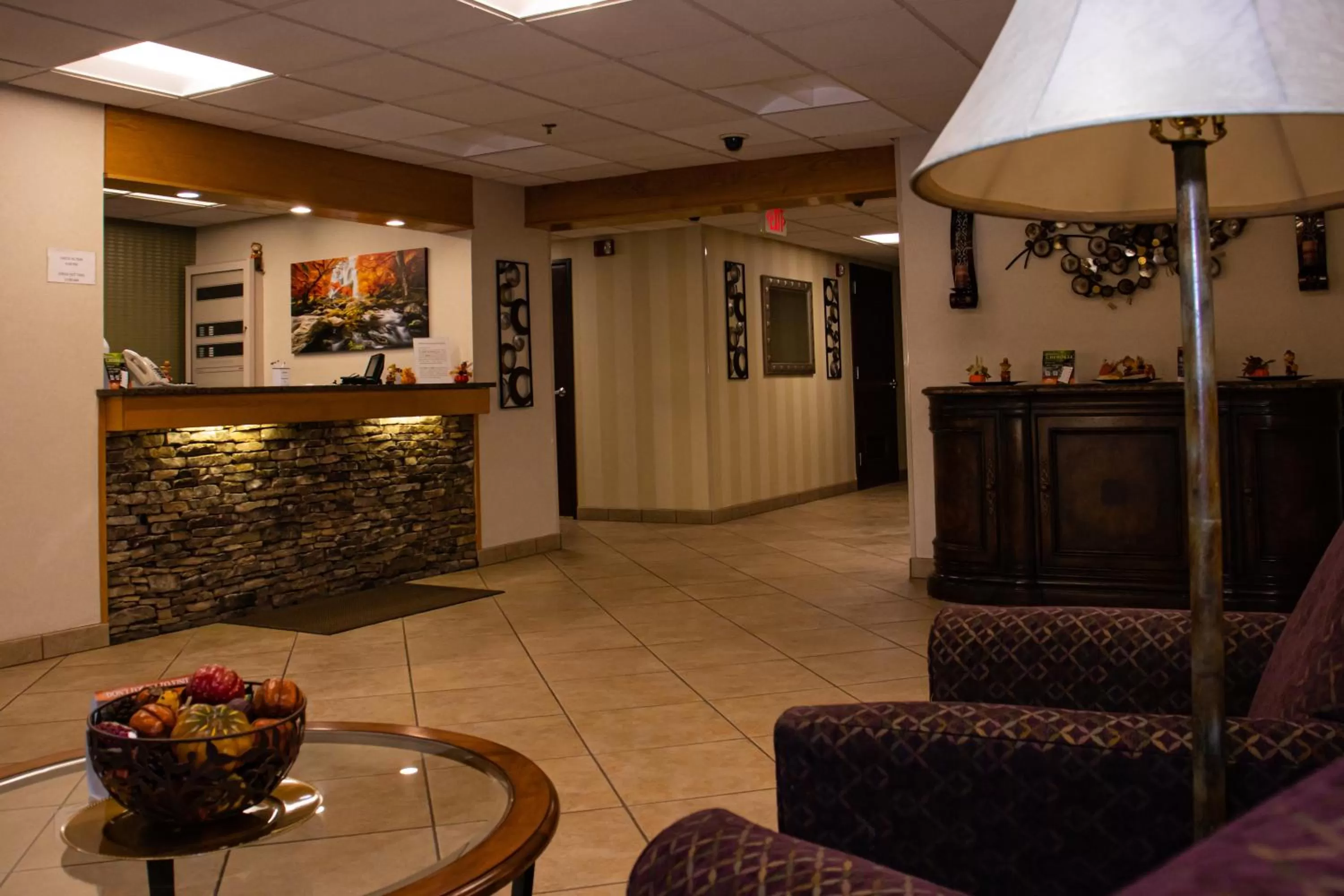 Lobby or reception in Bay Mountain Inn Cherokee Smoky Mountains