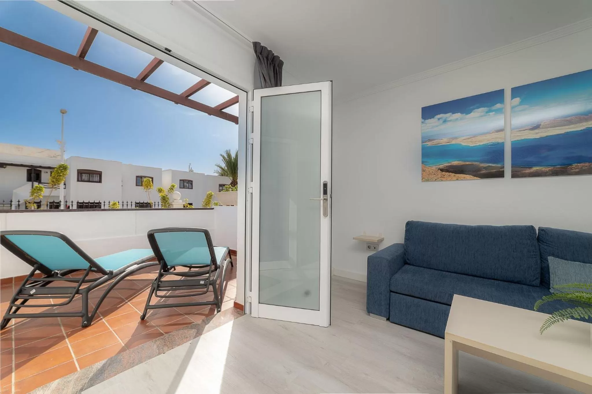 Balcony/Terrace in Rosamar Apartamentos