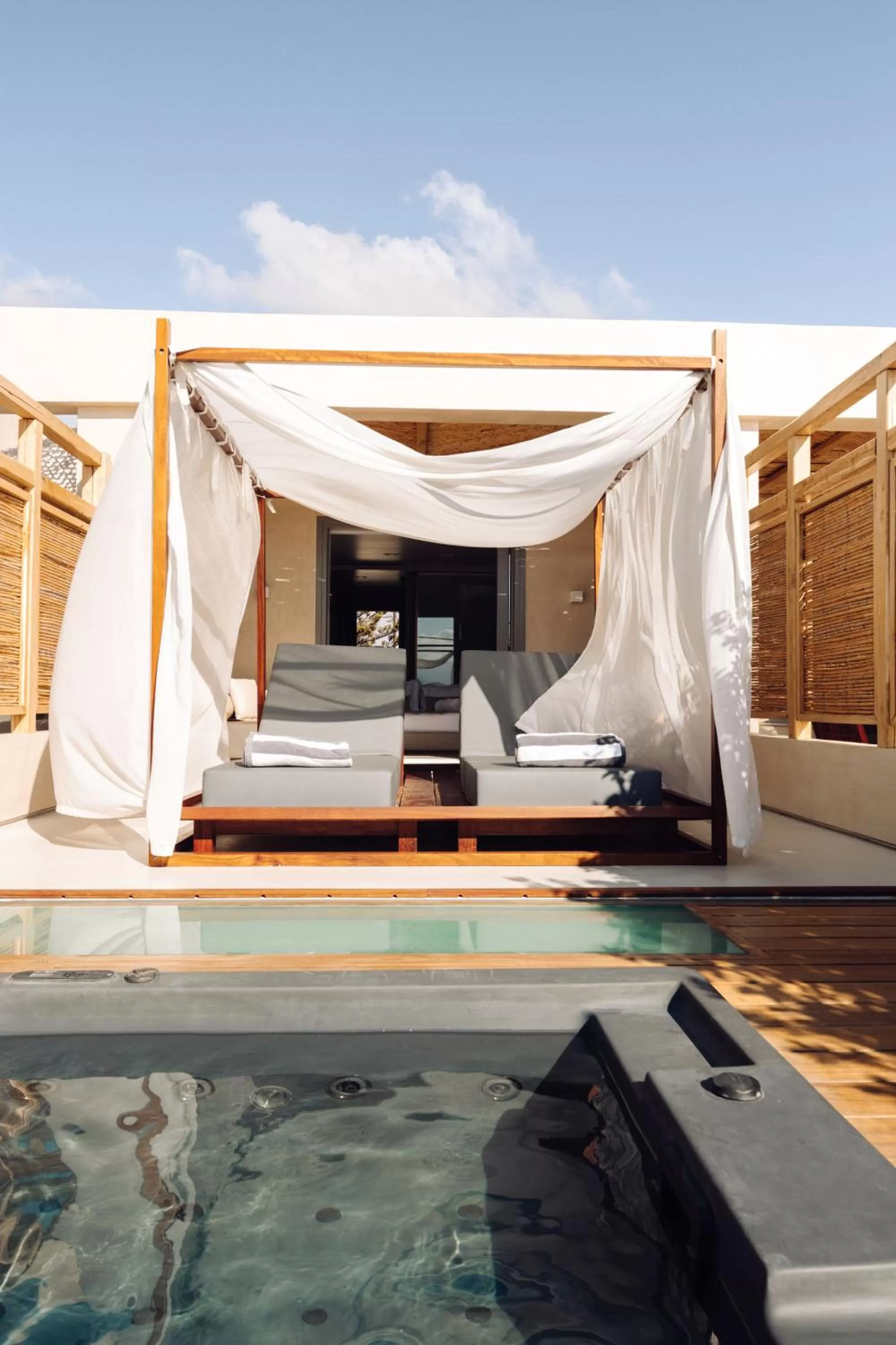 Balcony/Terrace in Avgoustos Suites Naxos