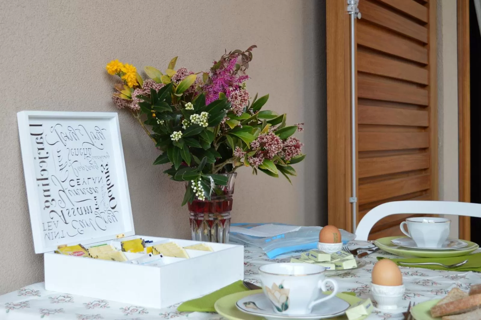 Patio in B&B La Casa di Angela